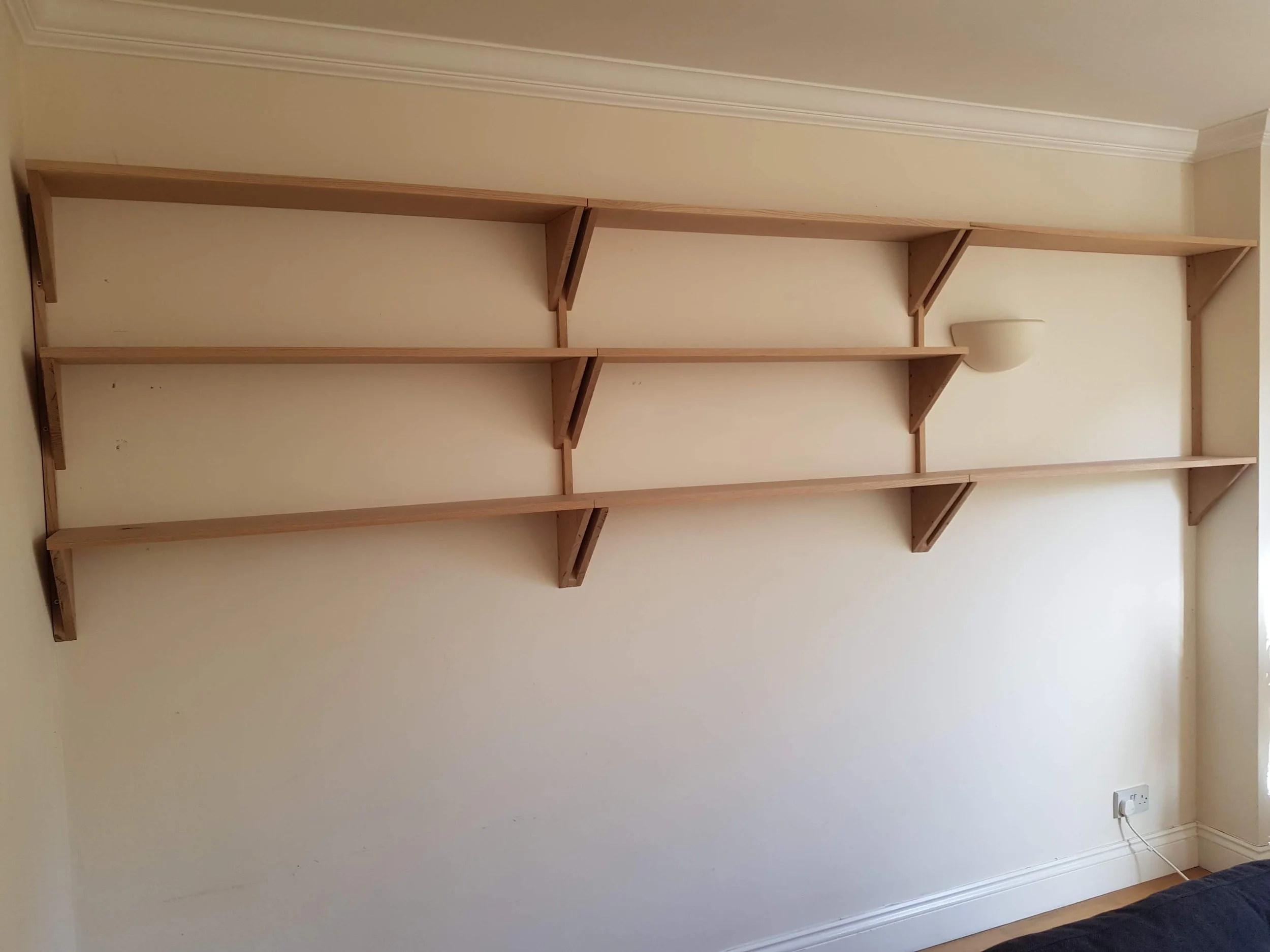 Custom made oak shelving.jpg