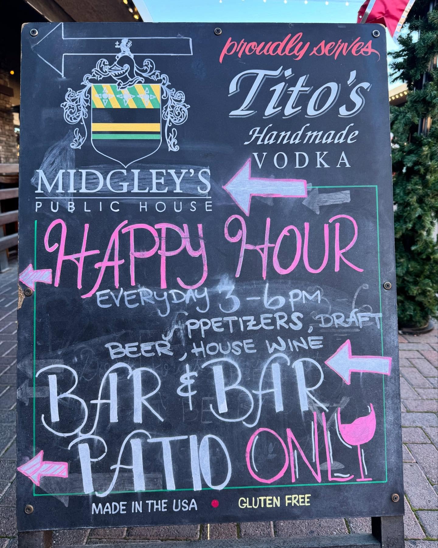 Happy Hour Sign