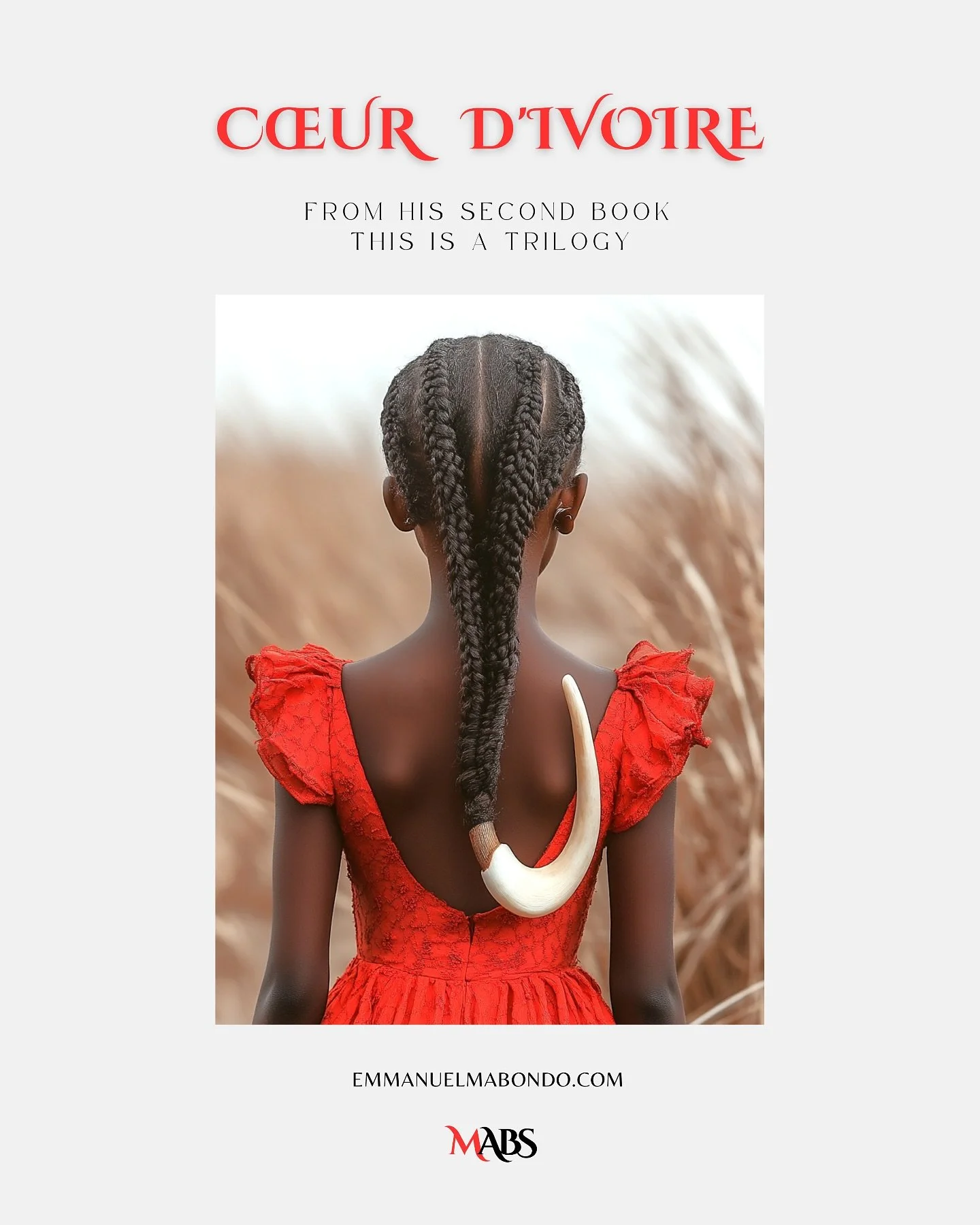 C&OElig;UR D&rsquo;IVOIRE, issu du deuxi&egrave;me livre de la trilogie &ldquo;CONFLUENCE DES MUSES&rdquo;. Out now, link in bio.

🎨 @leane.claire @anthonyadegbemle67 

🔗 emmanuelmabondo.com/coeurdivoire