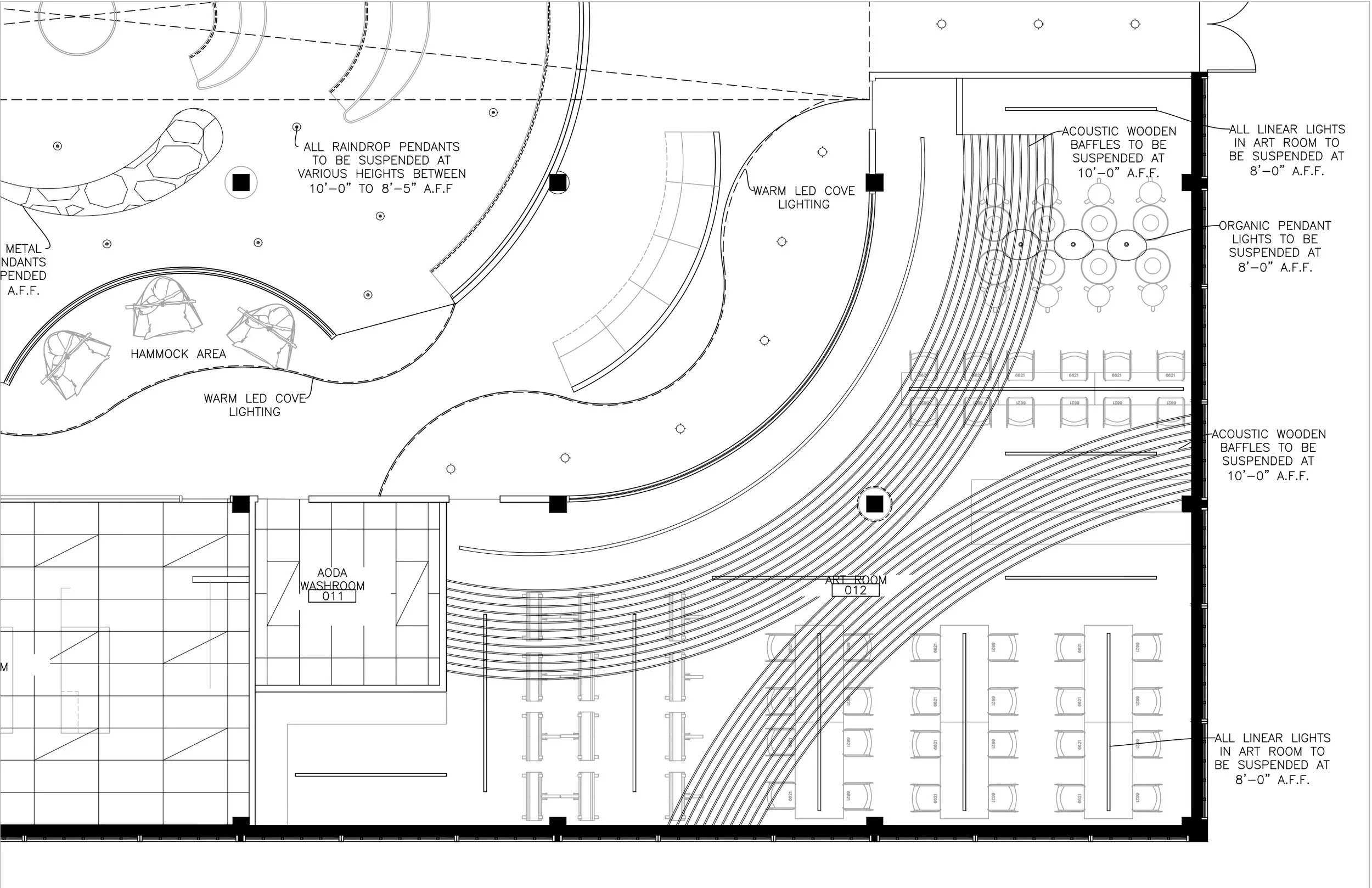 Art Room Lighting Plan 