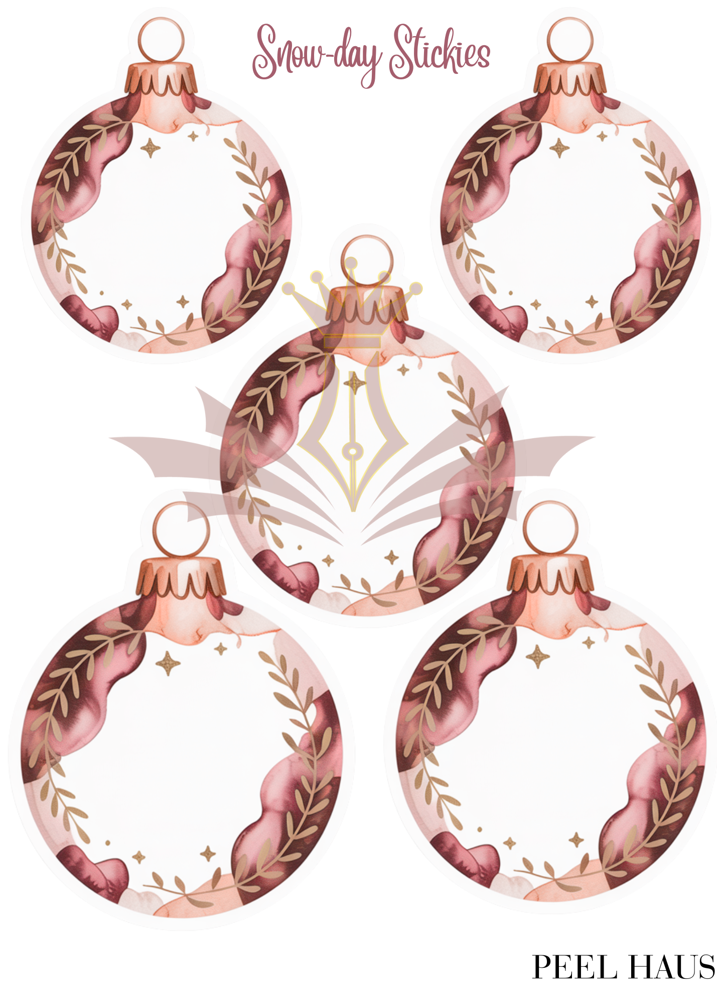 SNOW DAY STICKIES