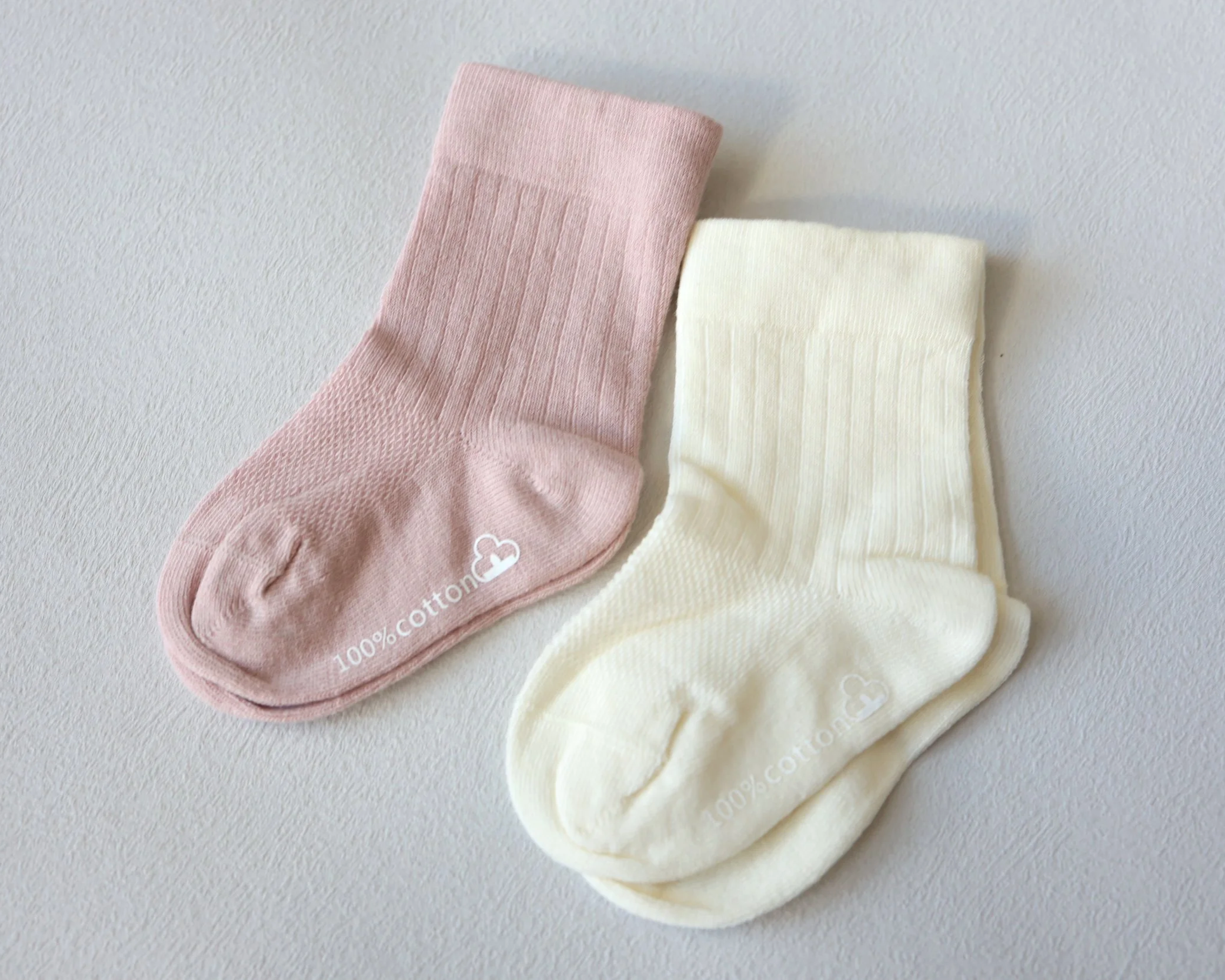 100% cotton kids socks