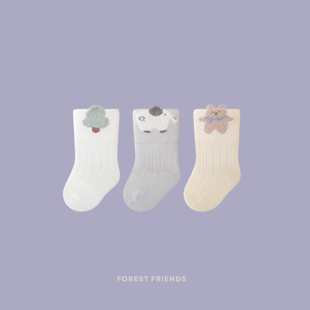 Forest Friends premium kids socks
