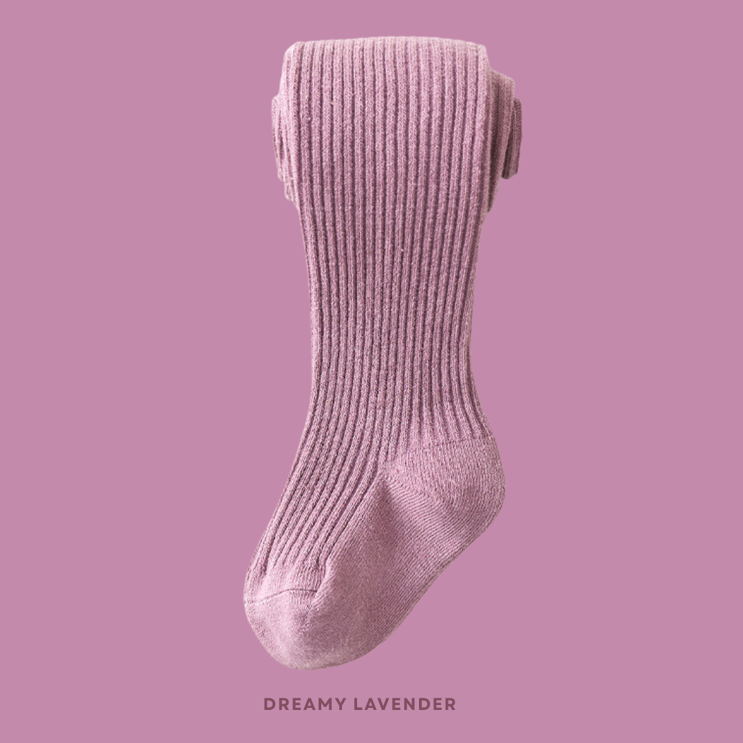 Dreamy Lavender premium kids tights