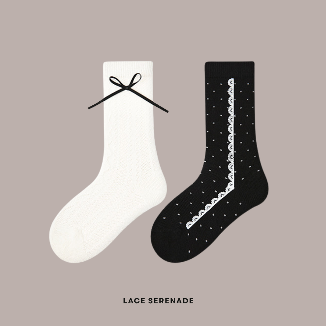 LACE SERENADE premium kids socks