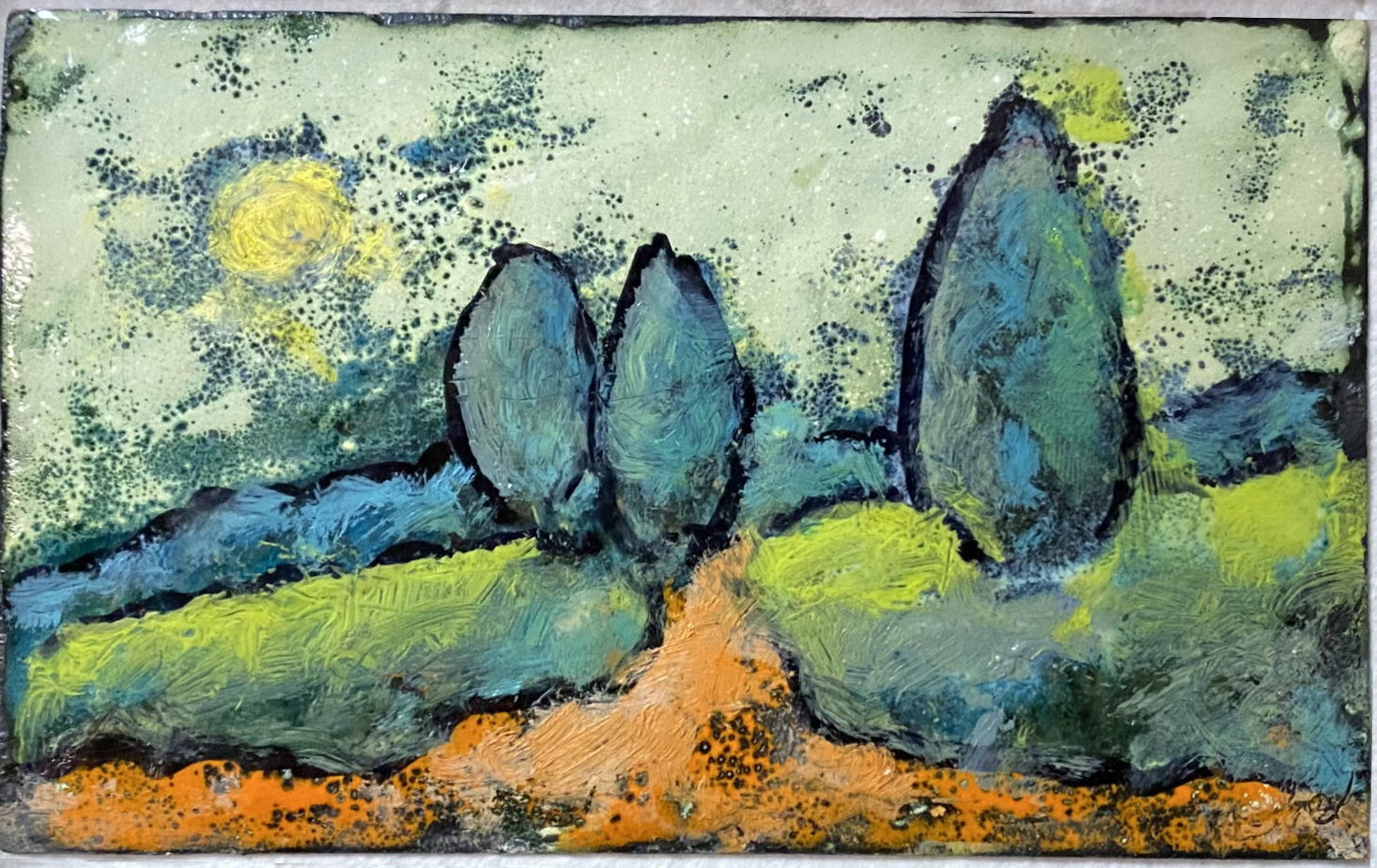 Road to Home/ Enamel 