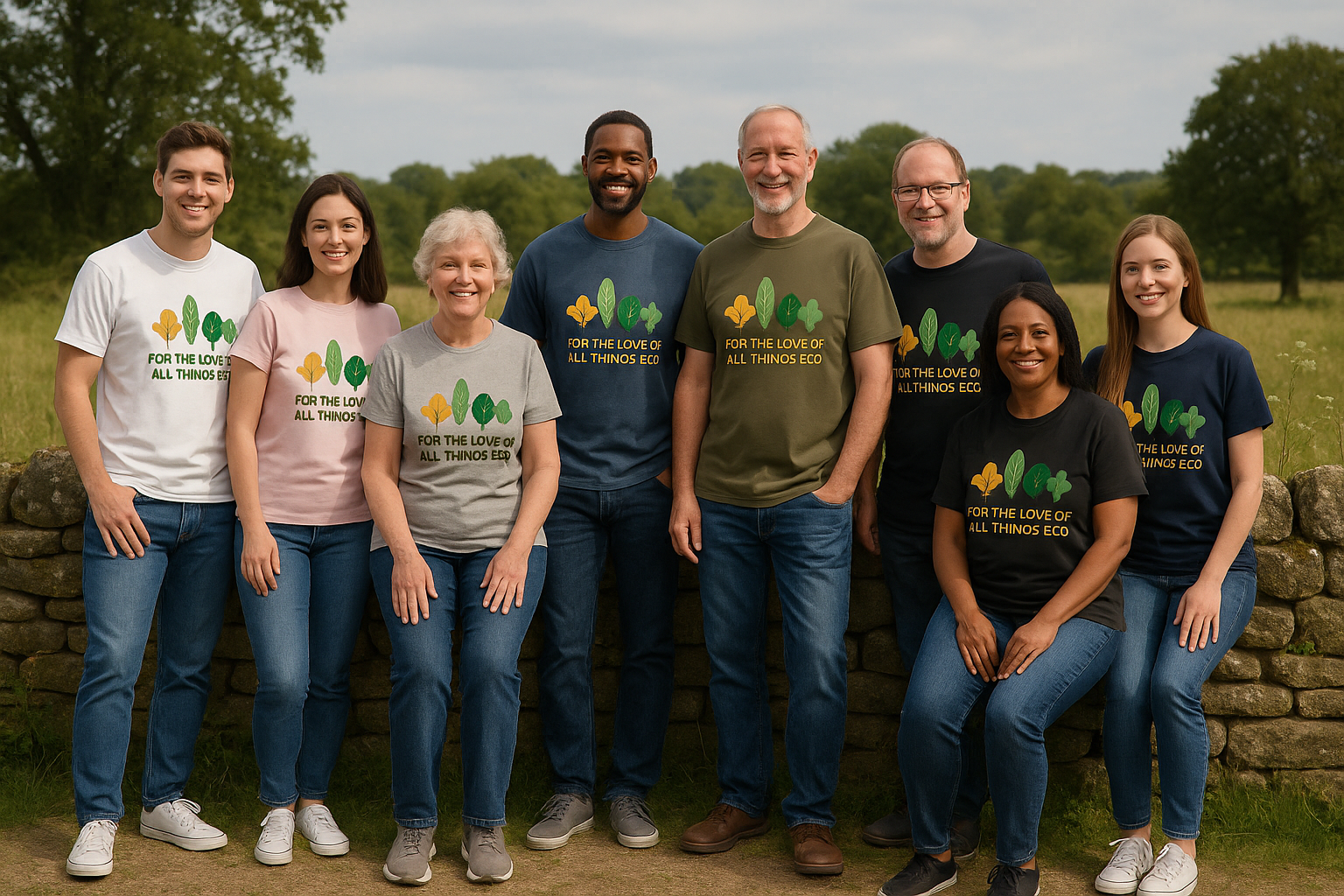 For The Love OF All Eco T-Shirts.png