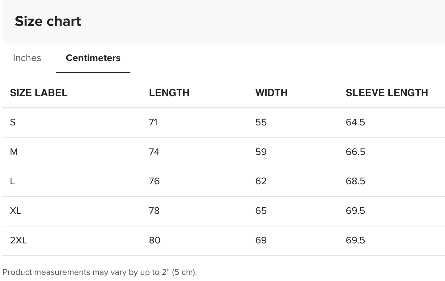 Eco Hoodie Size Chart CM'S.png