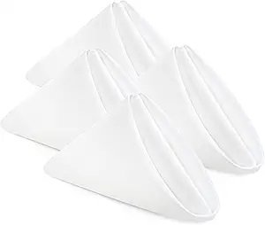 White Poly Napkins