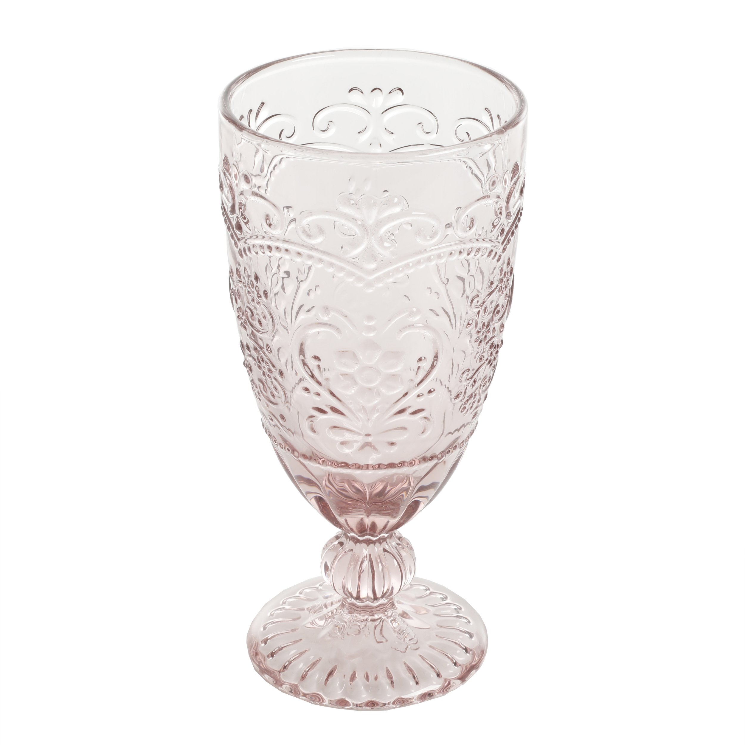 Vintage Blush Goblet