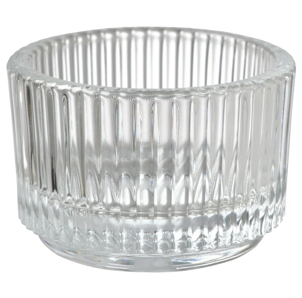 Ribbed Tealight Candleholder