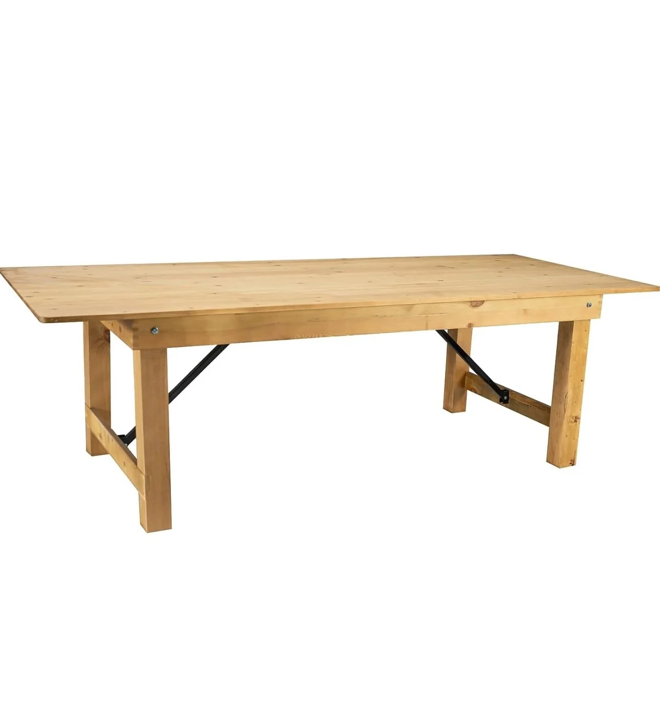 Light Natural Wood Farmhouse Tables
