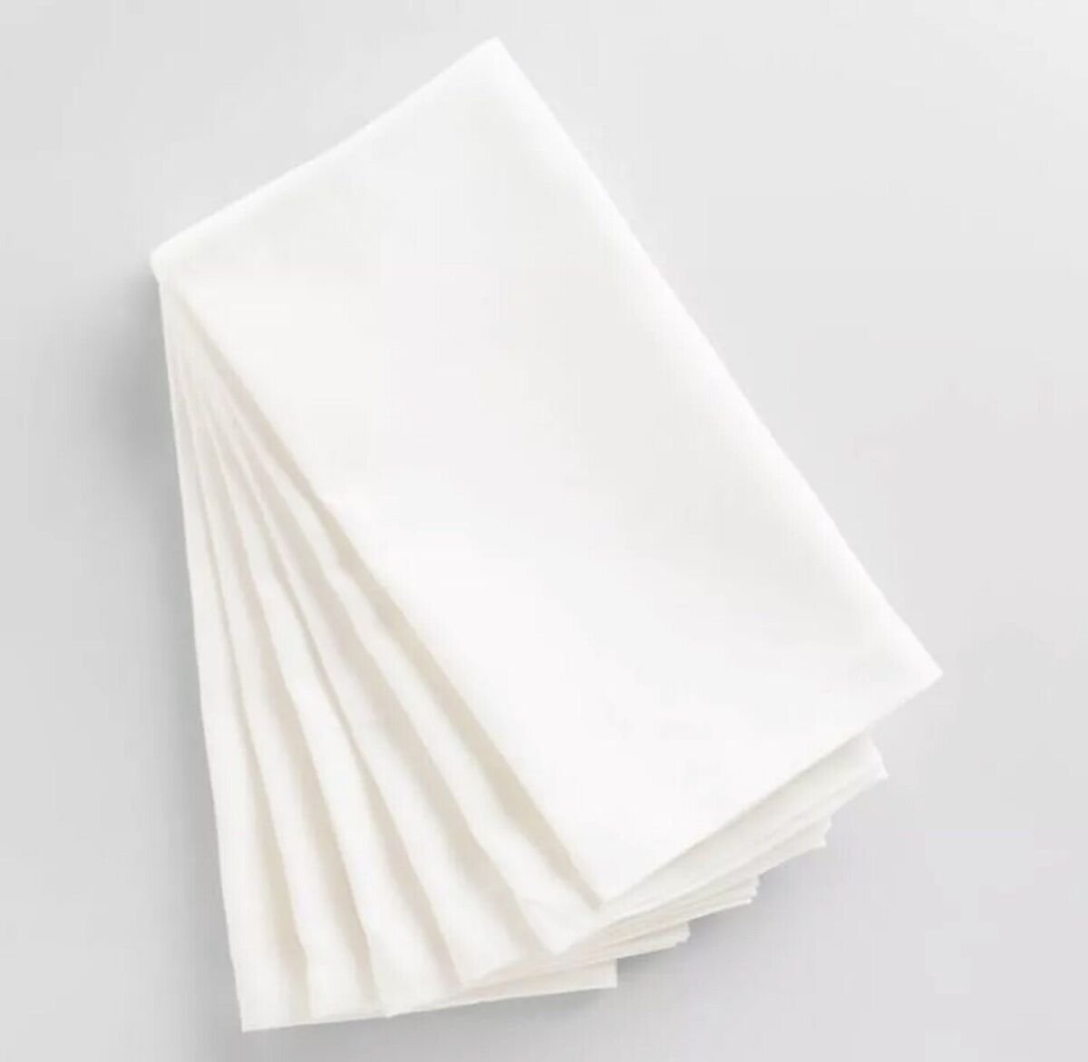 White Cotton Napkins