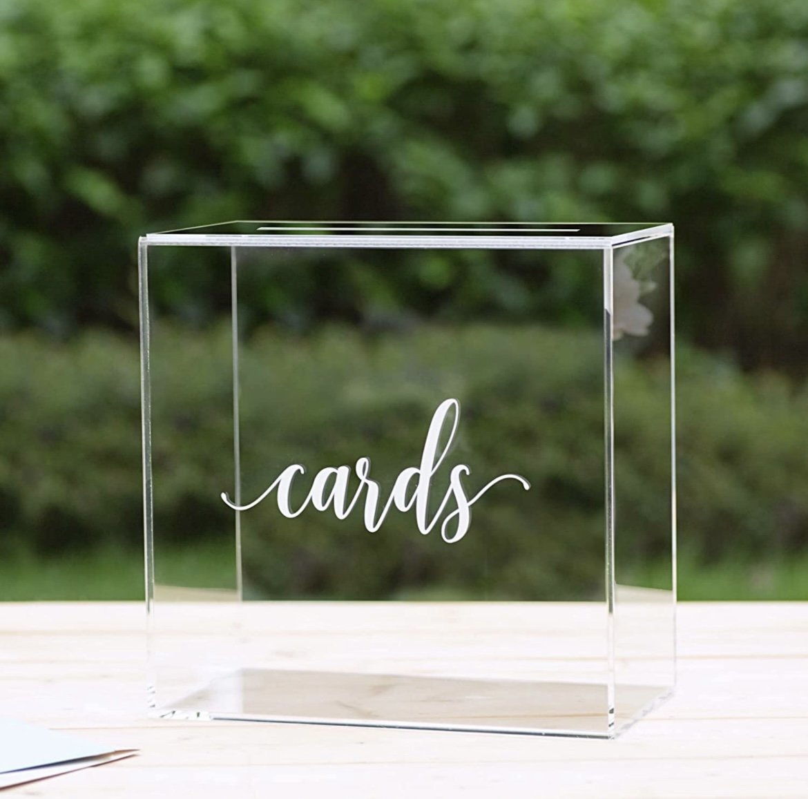 Acrylic Card Box