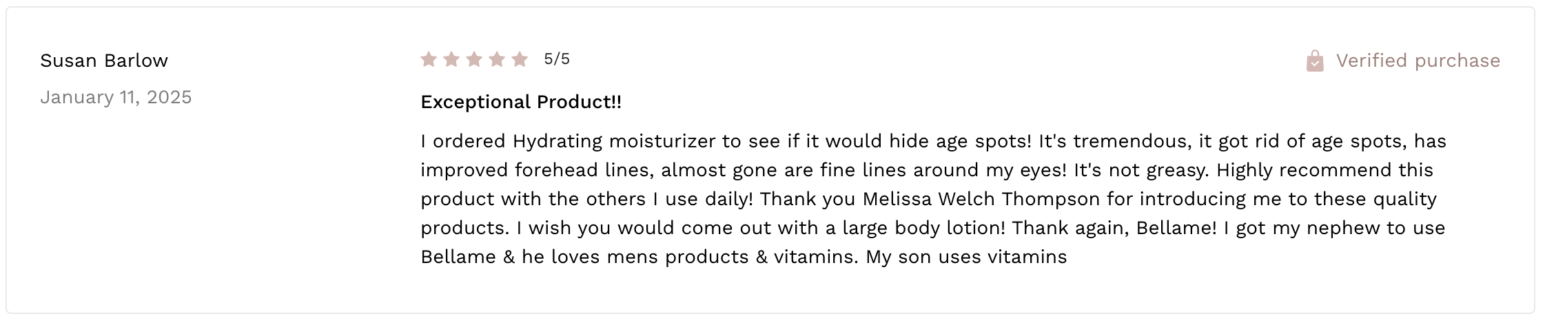Gloria Rojas Beauty Bellame Testimonials 2.png