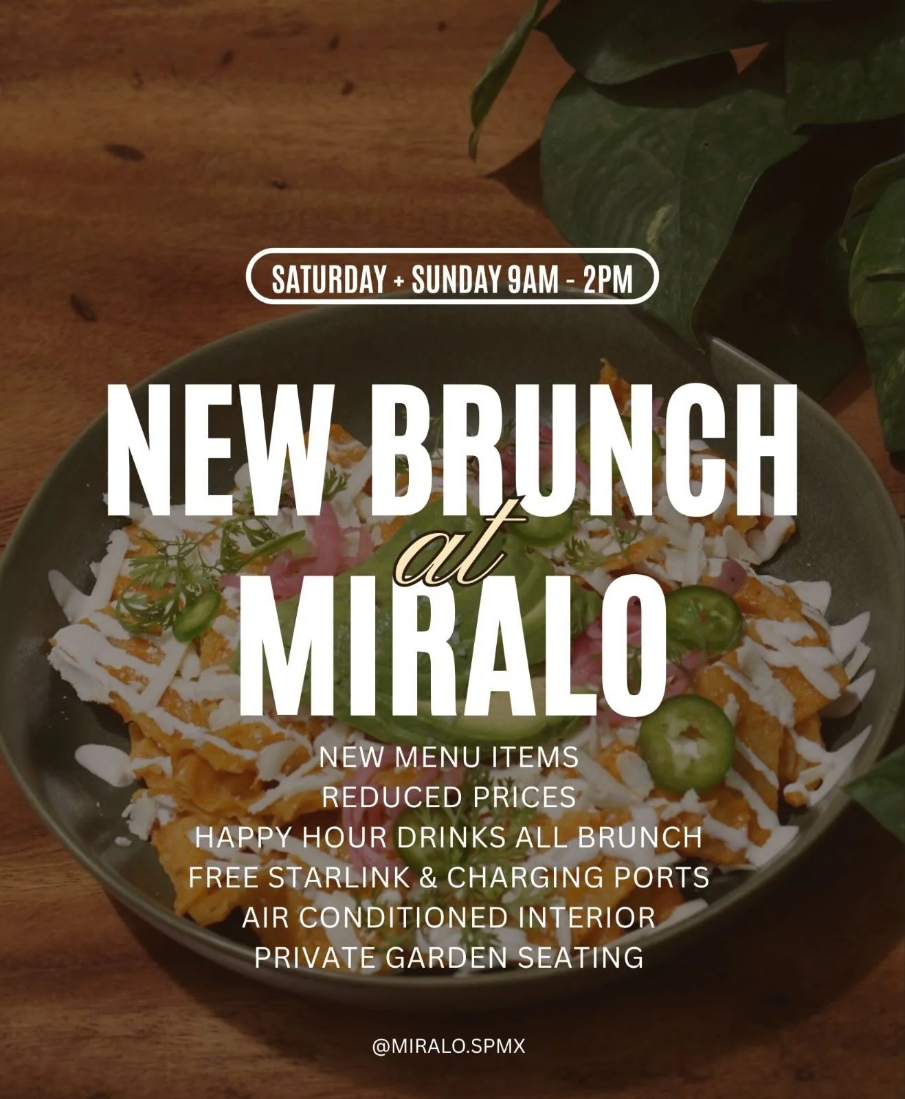 New brunch just dropped 🍳🏝️

Fresh dishes, better prices, and yes&hellip; happy hour drinks ALL brunch long 🍹

Come hungry, stay a while, your new weekend ritual.