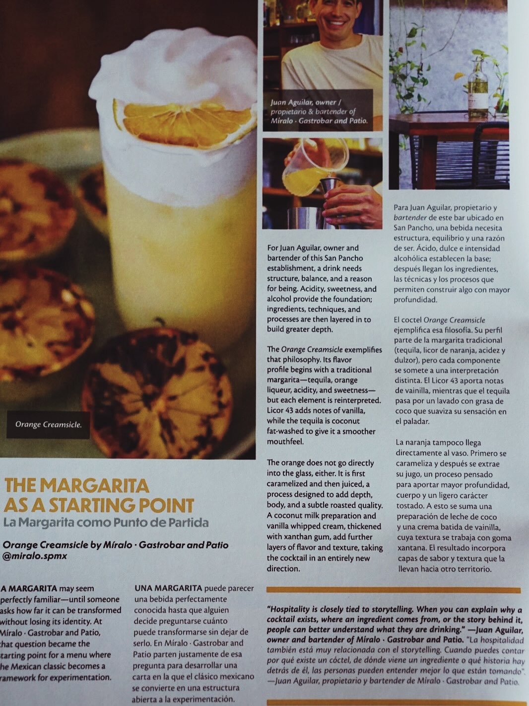 Check us out in the newest edition of @vallartalifestyles  Featuring a look into one of our 8 craft margaritas. Don&rsquo;t forget our updated food options when you come visit too!