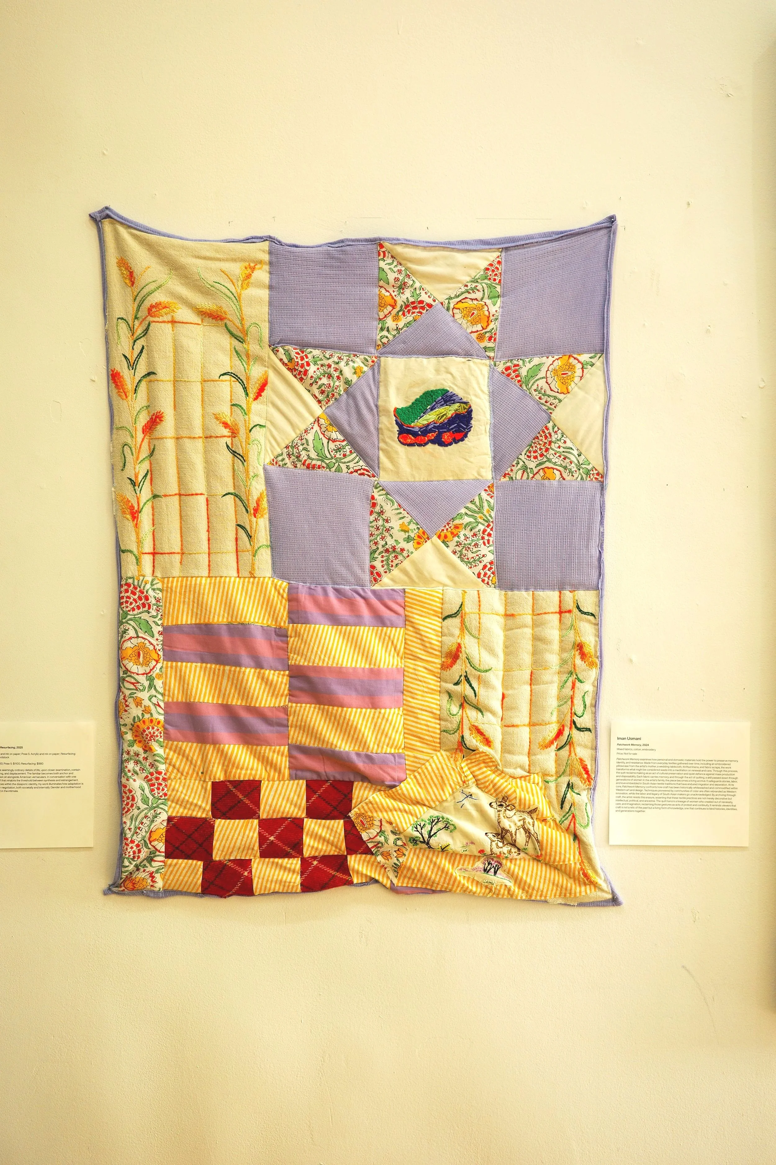 Iman Usmani Patchwork memory 2024