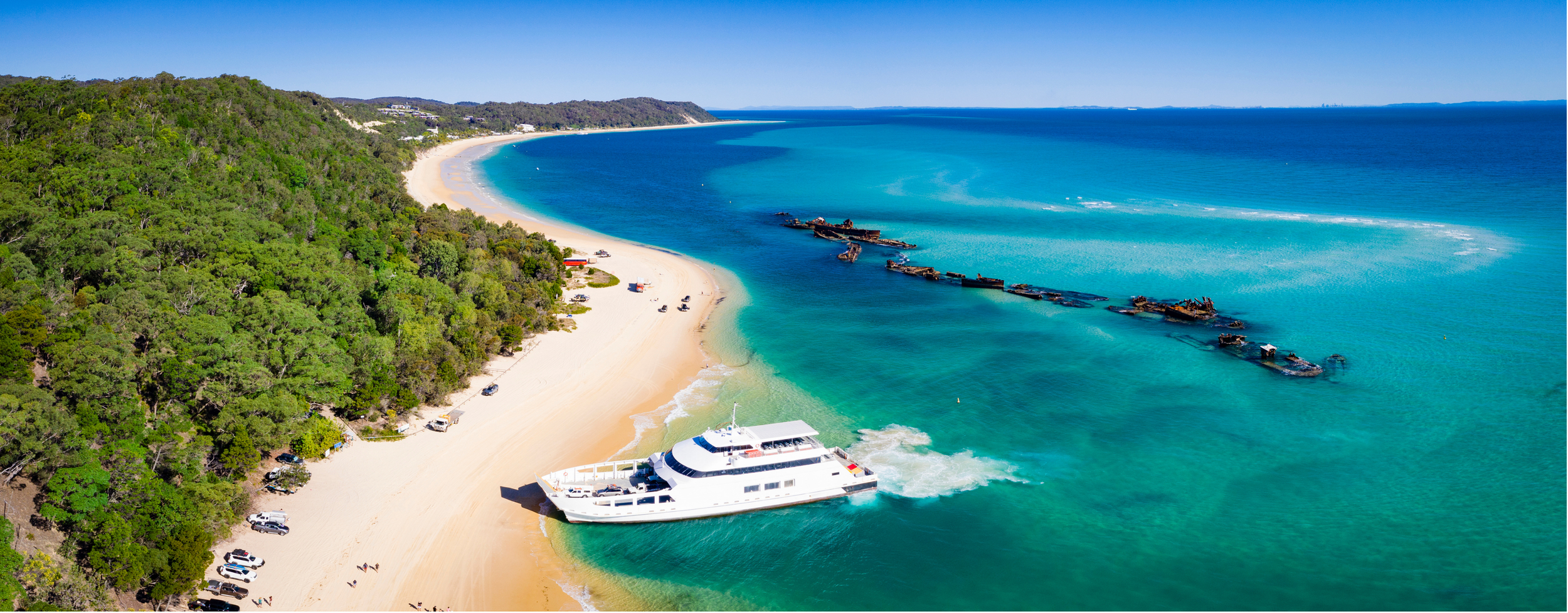 Moreton Island ship wrecks
