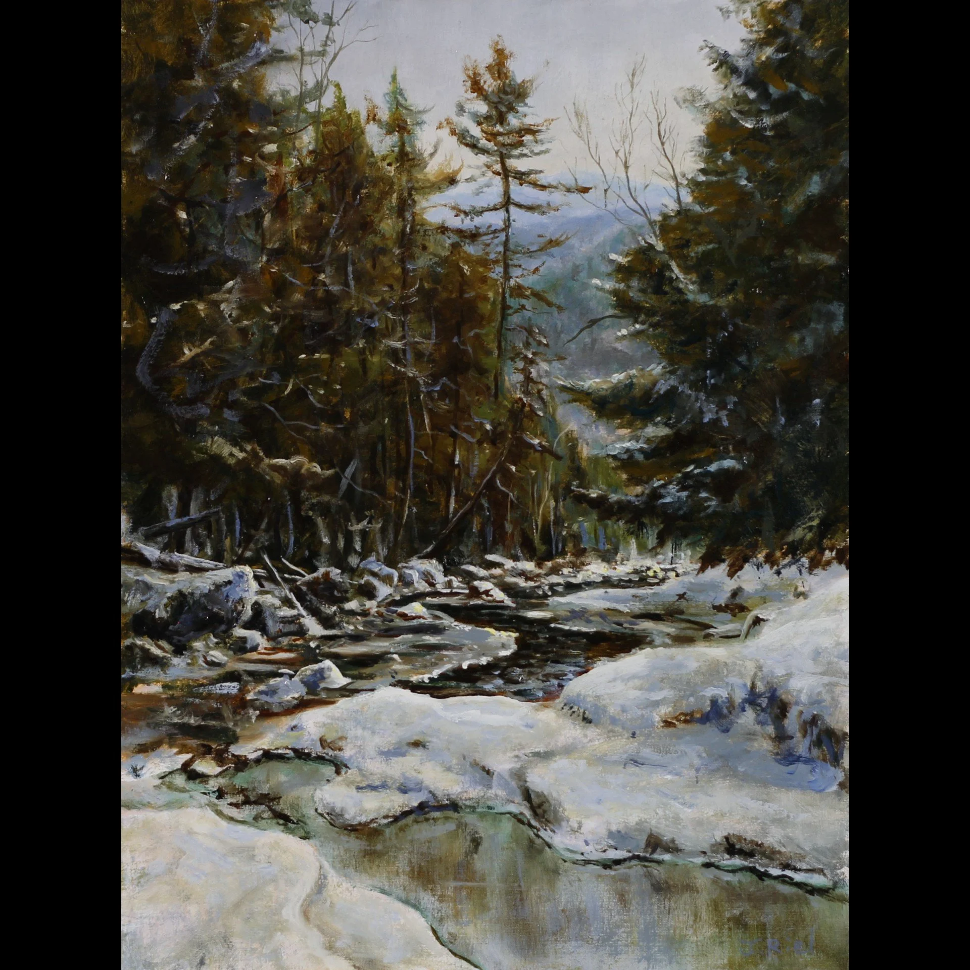 The Branch in Winter 9x12.jpg