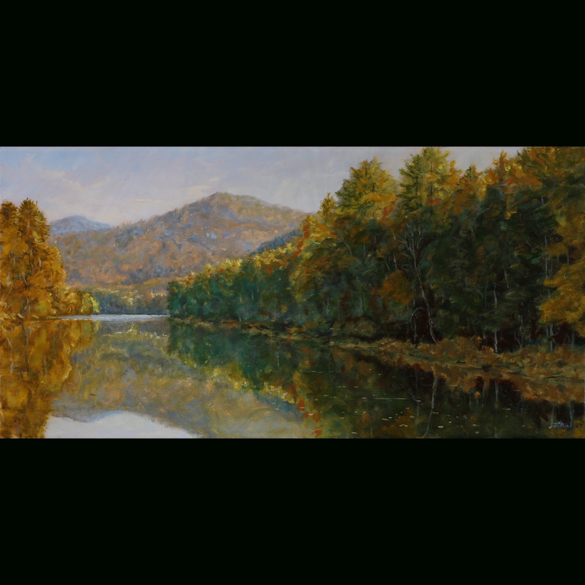 The Hudson in Lake Luzerne 12x24.jpg