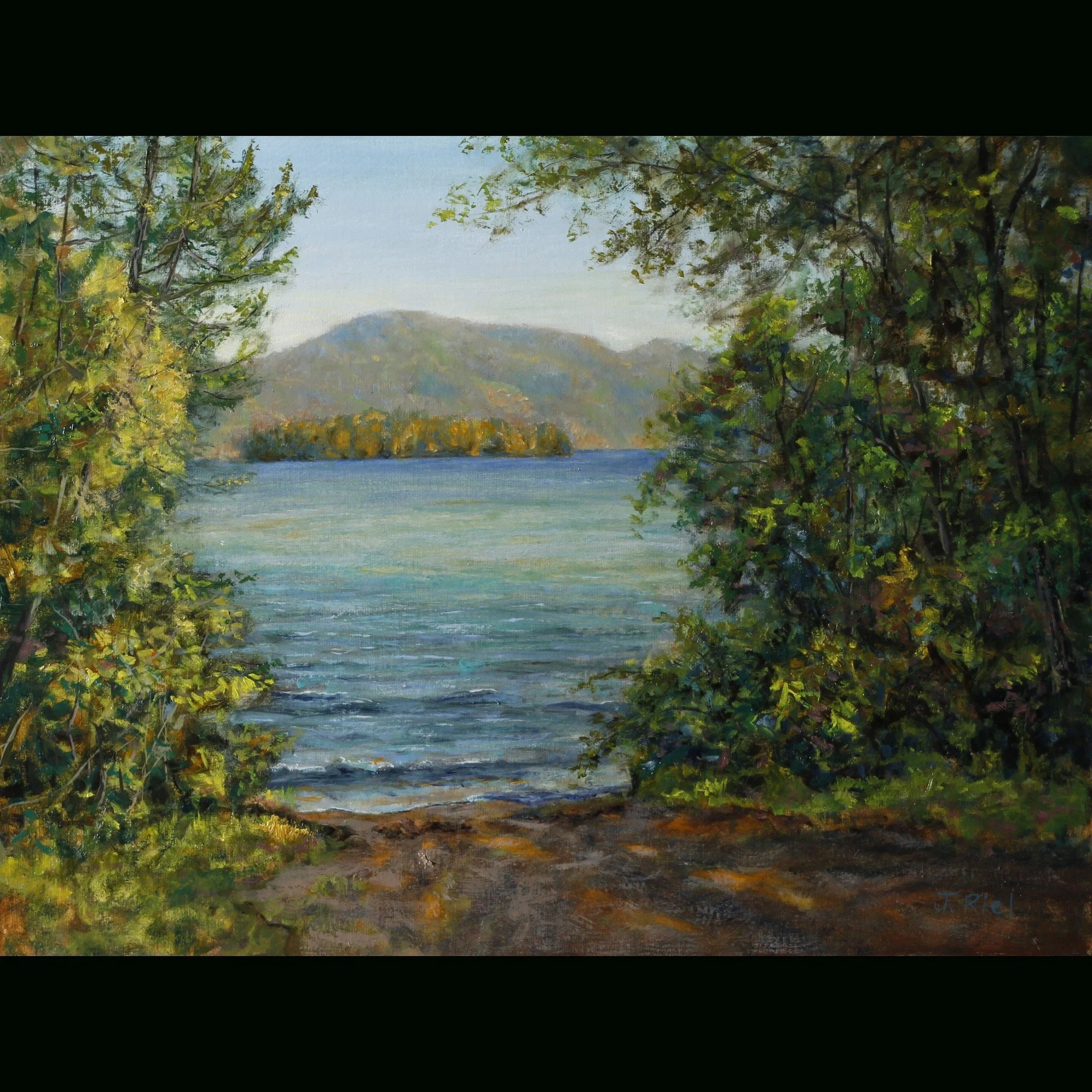 Dome Island, Lake George 12x16.jpg