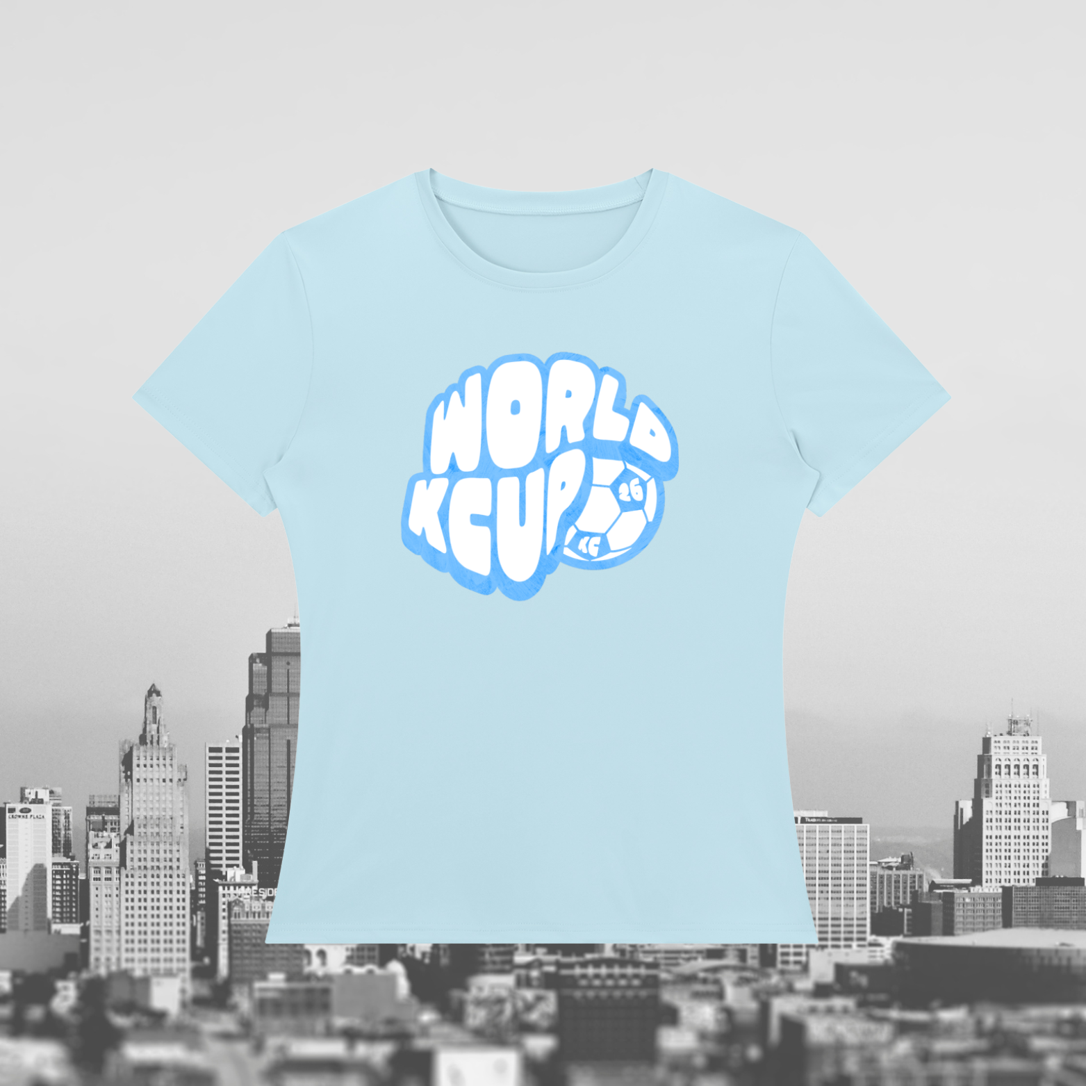 WORLD KCUP - KC WOMEN'S CUT SHIRT
