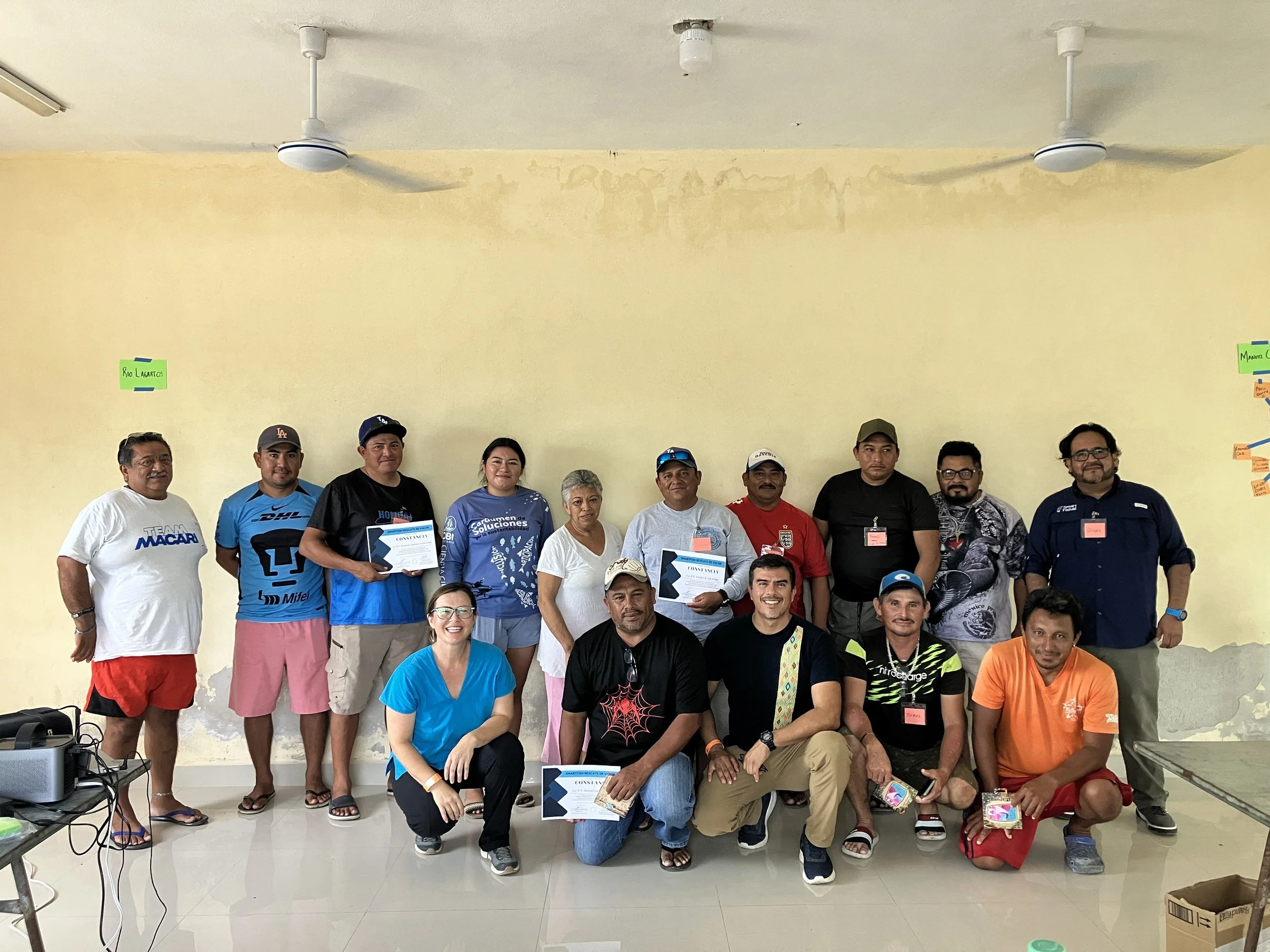SmartFish y WWF-México unen esfuerzos para profesionalizar cooperativas pesqueras y acuícolas en Yucatán y Nayarit