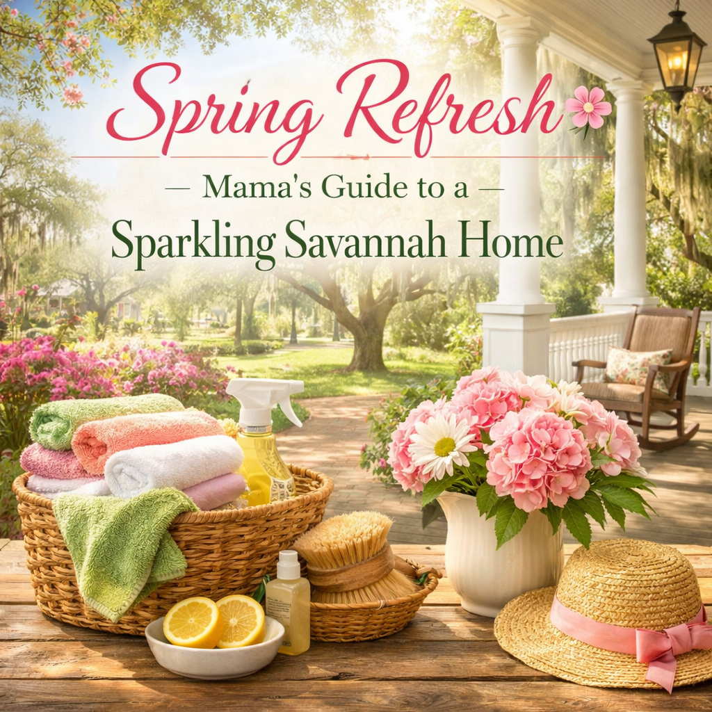 🌸 Spring Refresh: Mama’s Guide to Welcoming the Season with a Sparkling Savannah Home