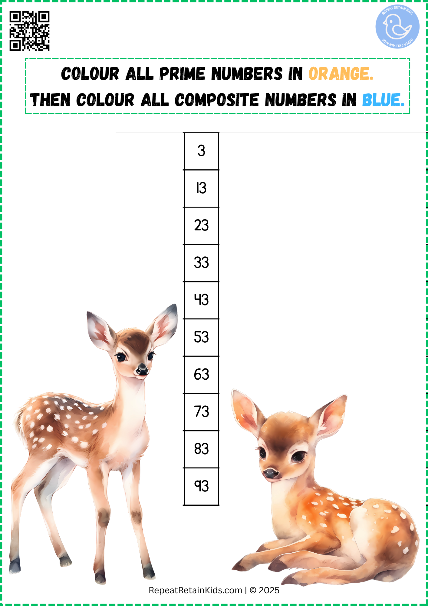 Prime & Composite Numbers