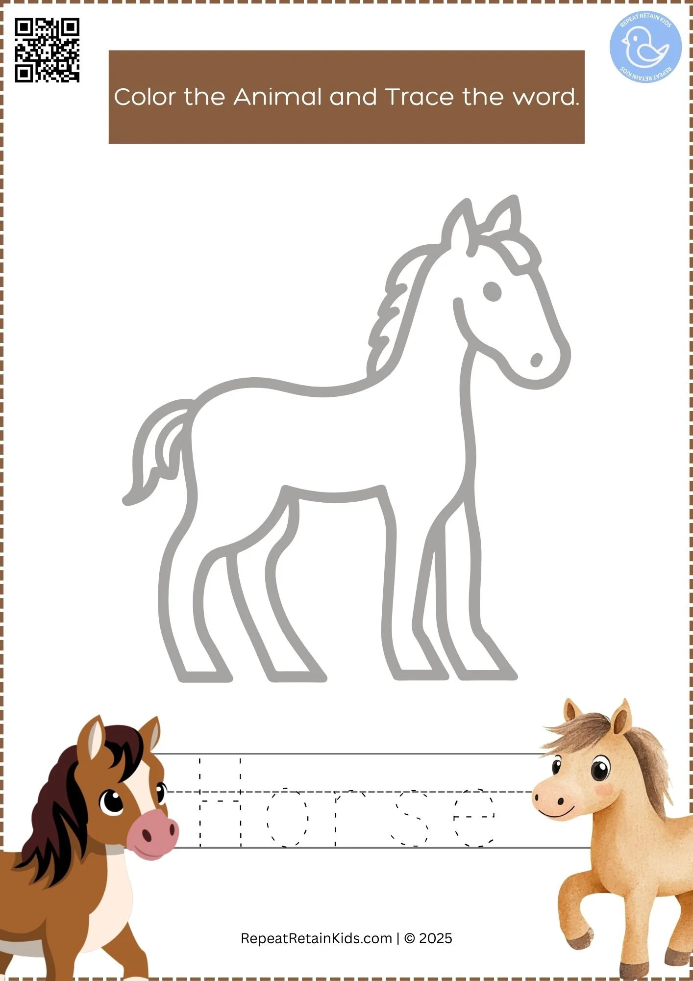 Grade 1 Animal A to Z Alphabet Coloring Printable Worksheets (7).jpg