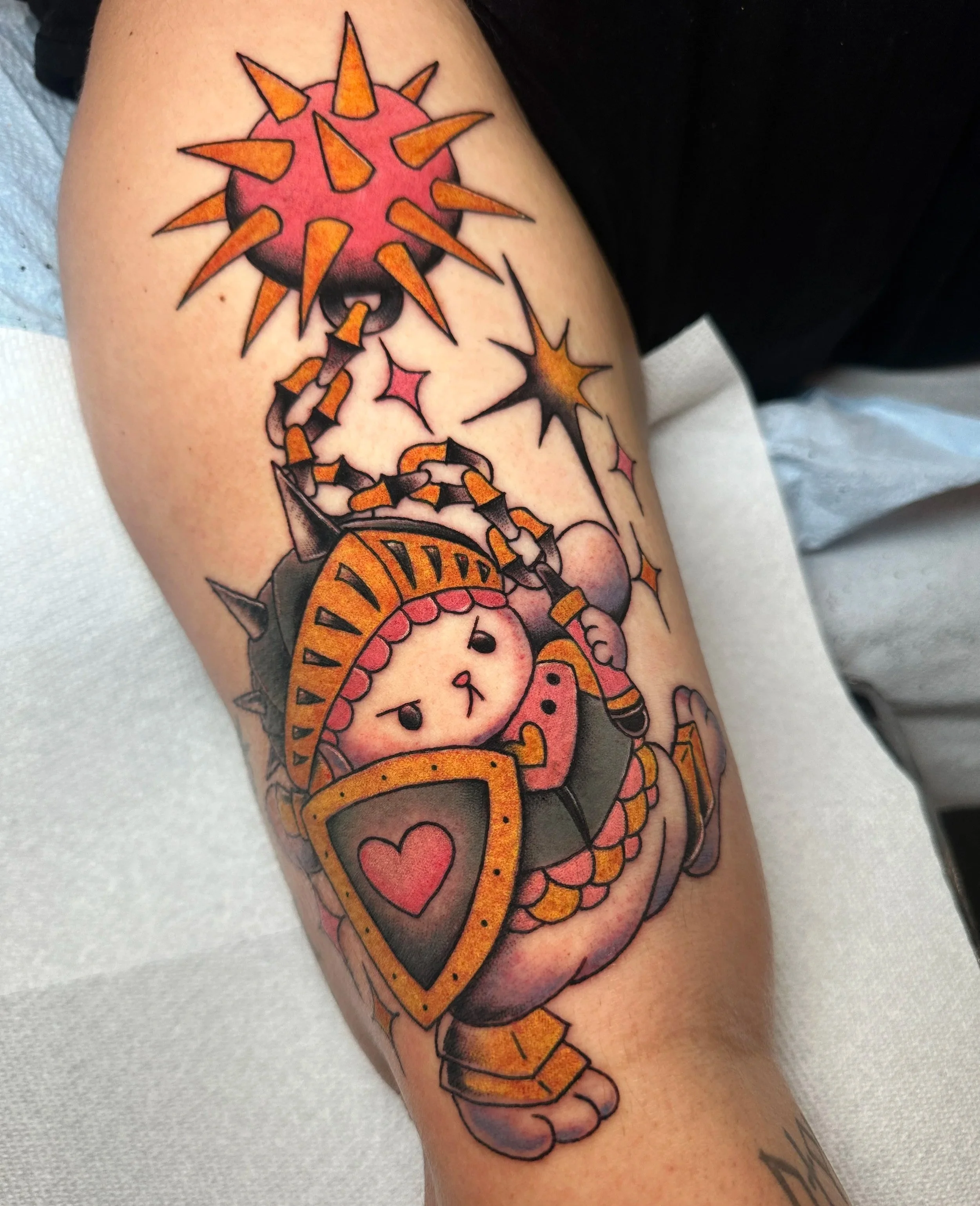 Woman tattoo artist in North Park, San Diego. ktrantattoos 