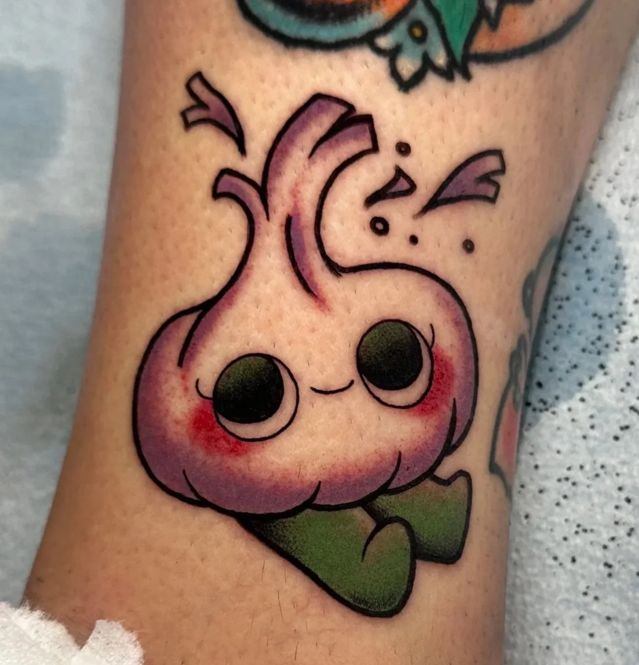 woman tattoo artist ktrantattoos in North Park San Diego
