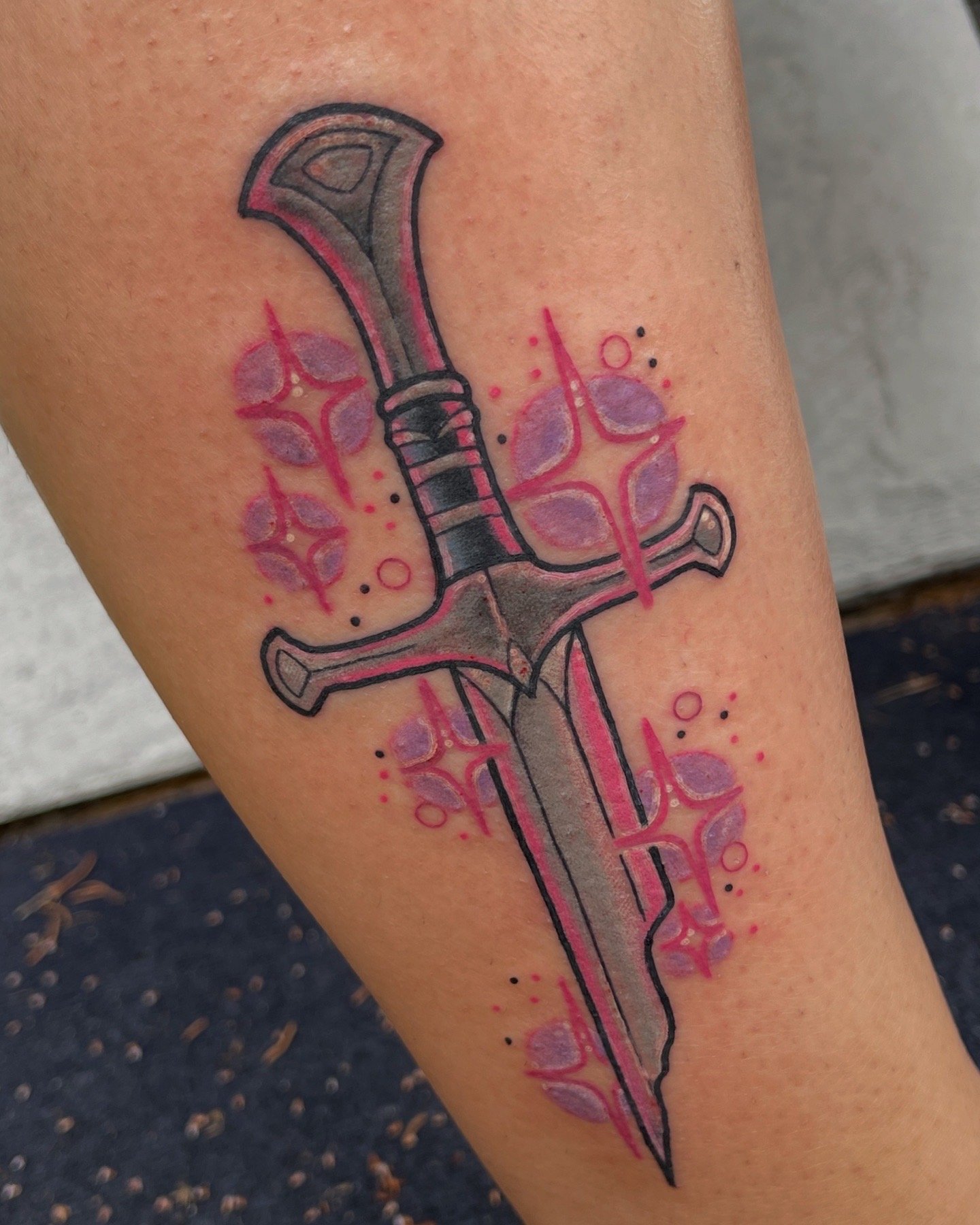 Woman tattoo artist in North Park