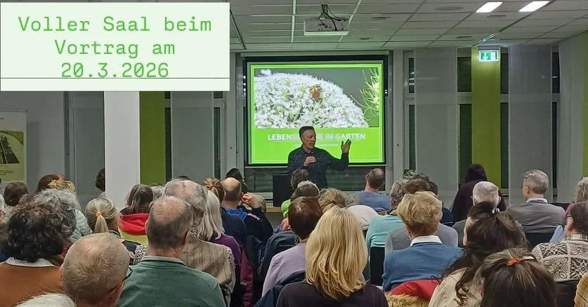 Danke f&uuml;r Euer Interesse liebes Publikum!

An diesem wichtigen Thema. Die Dringlichkeit kann nicht oft genug betont werde und Ideen f&uuml;r den naturnahen Garten sind Gold wert: zum Erhalt von Biodiversit&auml;t und Artenvielfalt ! 

Danke an R