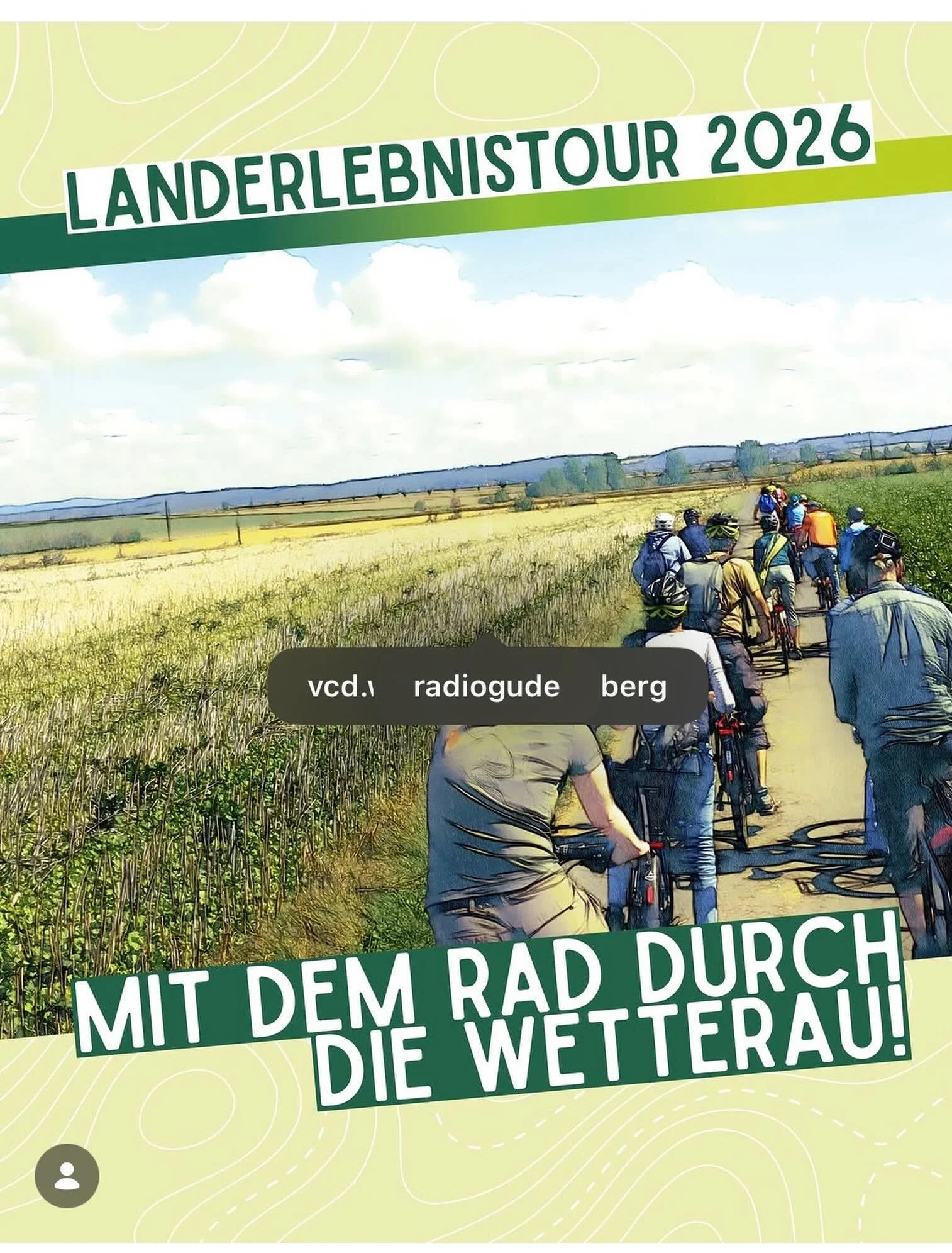 Morgen am Weltacker! 

Start der Landerlebnistour vom Weltacker in FB Fauerbach nach Bingenheim zum Kulturfest! 
🚴&zwj;♀️🚴&zwj;♂️🚲🚴✨

Genie&szlig;t den Weltacker und seine Pflanzen-und Farbenpracht zum Beginn Eurer Radtour. 

Viel Freude!!! Gute 