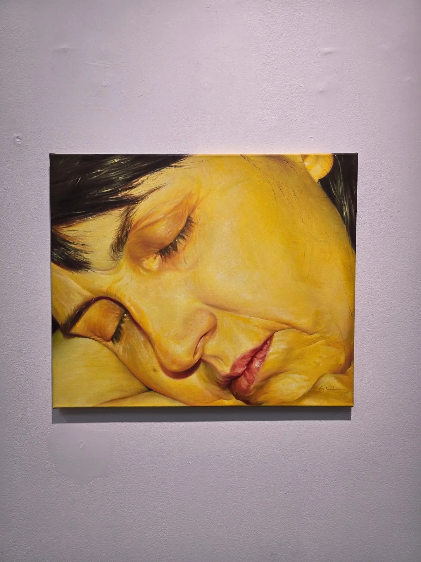 Cristina Tărbuc- „ Aequo Animo”; „ Nina”, ulei pe pânză, 2025