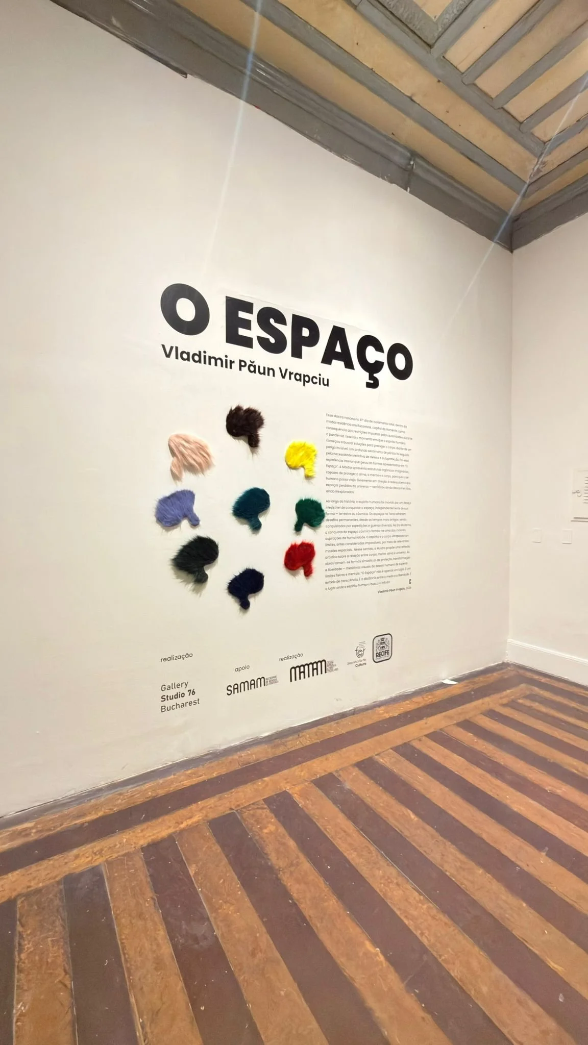 Expozitia „O ESPAÇO”  din Brasilia