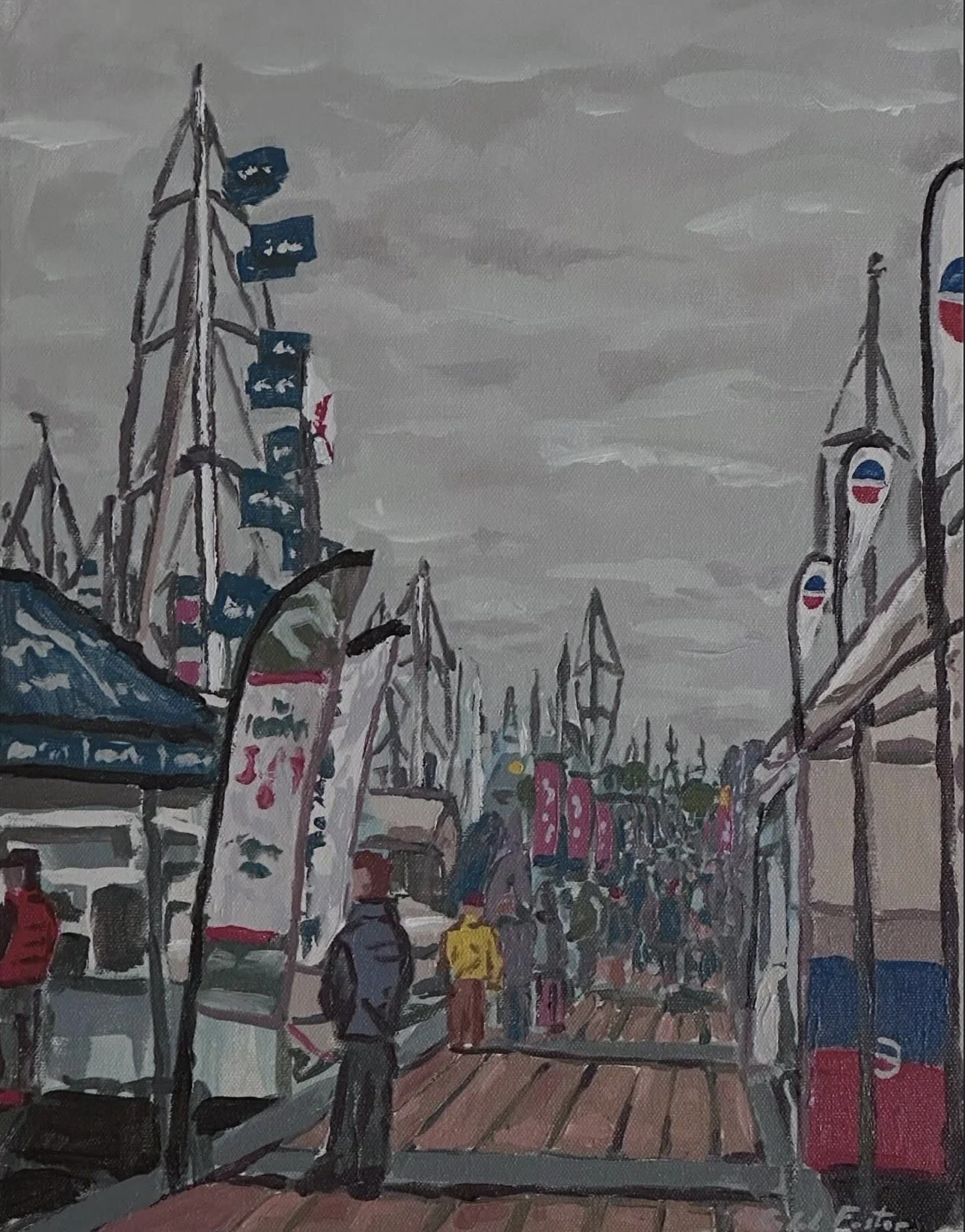 Boat Show from the Floating Docks
