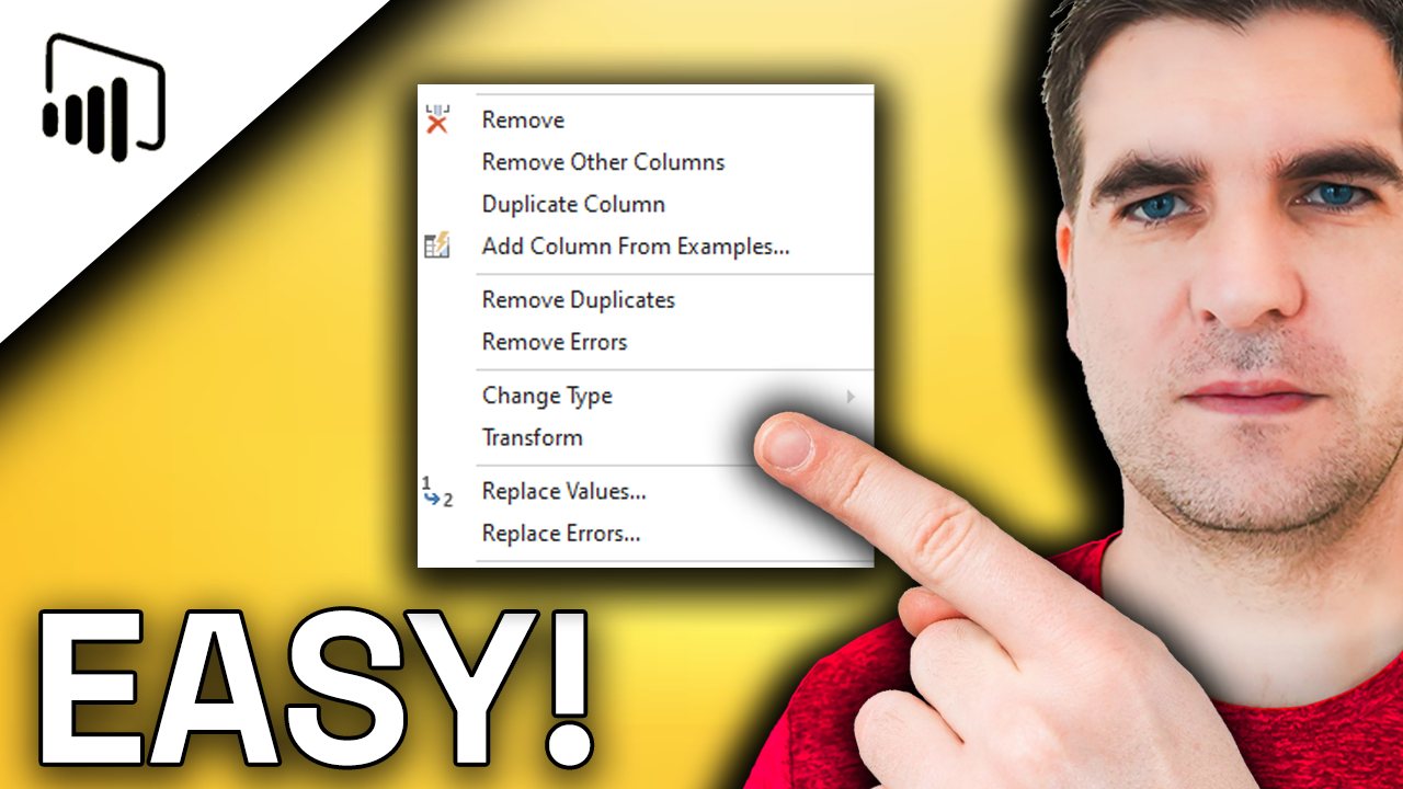Organise Data in Power BI.