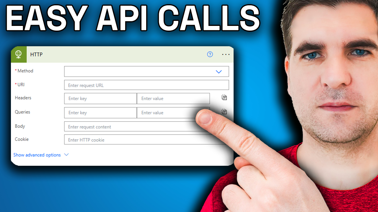 HTTP Request in Power Automate.