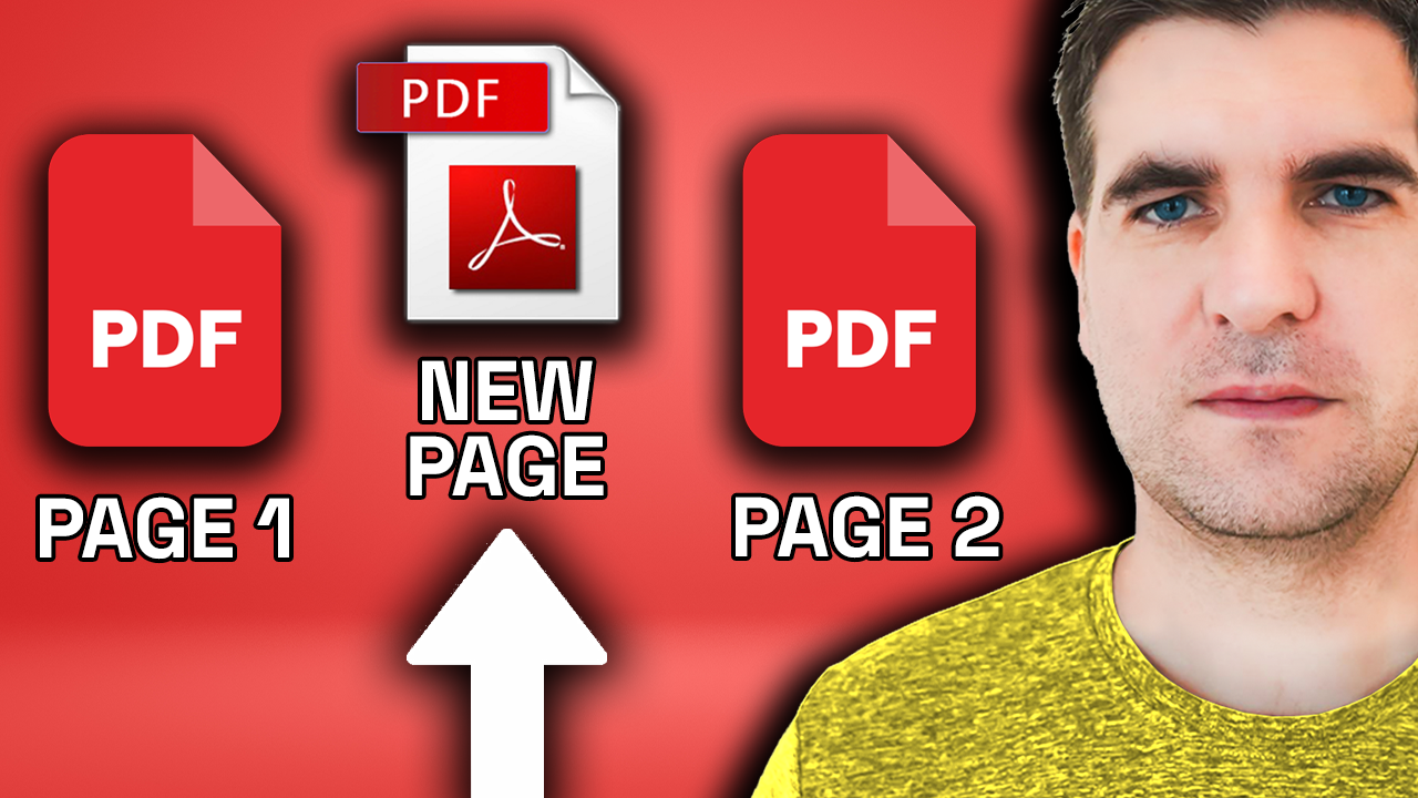 Add a Page in a PDF File.