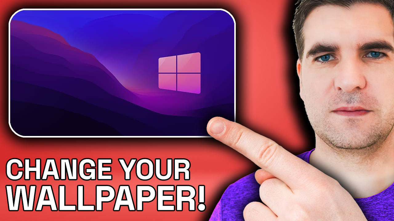 How to Change Desktop Wallpaper on Windows 11.