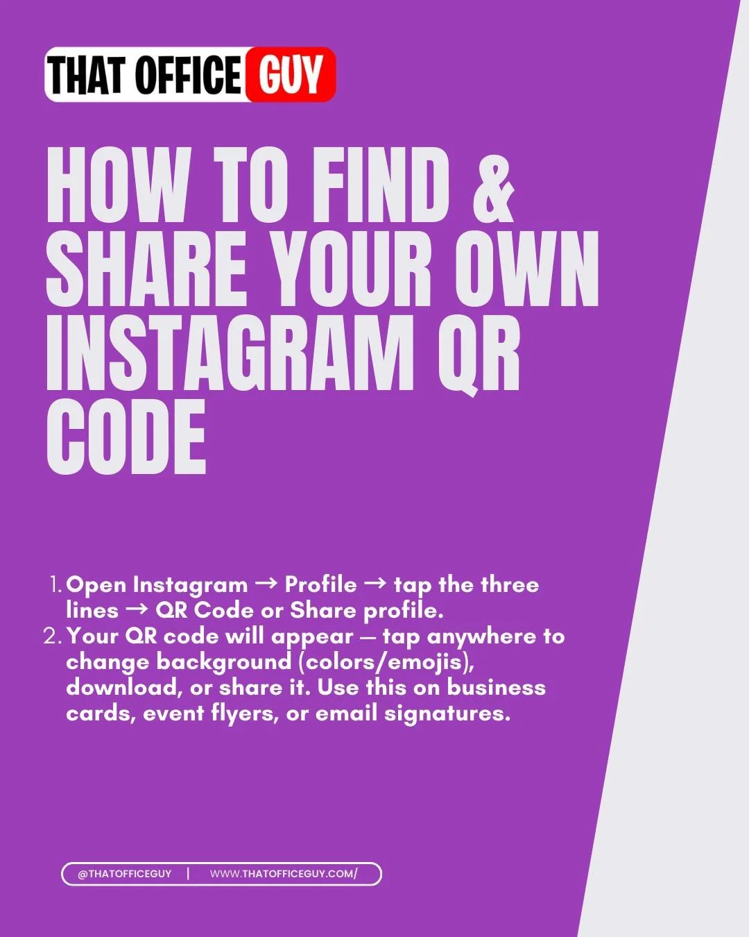Your Instagram profile has a secret weapon! 🤫 Learn how to find, customize, and share your unique QR code to instantly connect with people. It's the ultimate networking shortcut. #InstagramTips #QRCode #Networking #SocialMediaHacks