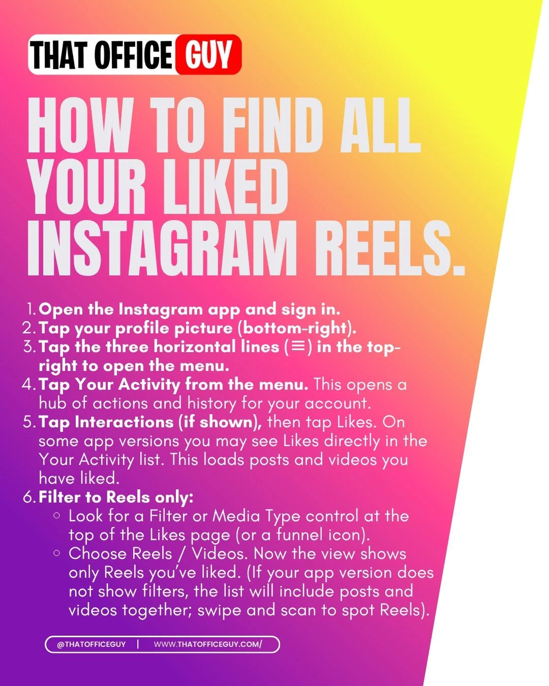 Where do all your liked Instagram Reels go? Into a secret black hole? 🤔 Nope! There's a specific place to view every single one. Stop endless scrolling and find that perfect video fast! #InstagramReels #LikedVideos #DigitalOrganization #TechGuide