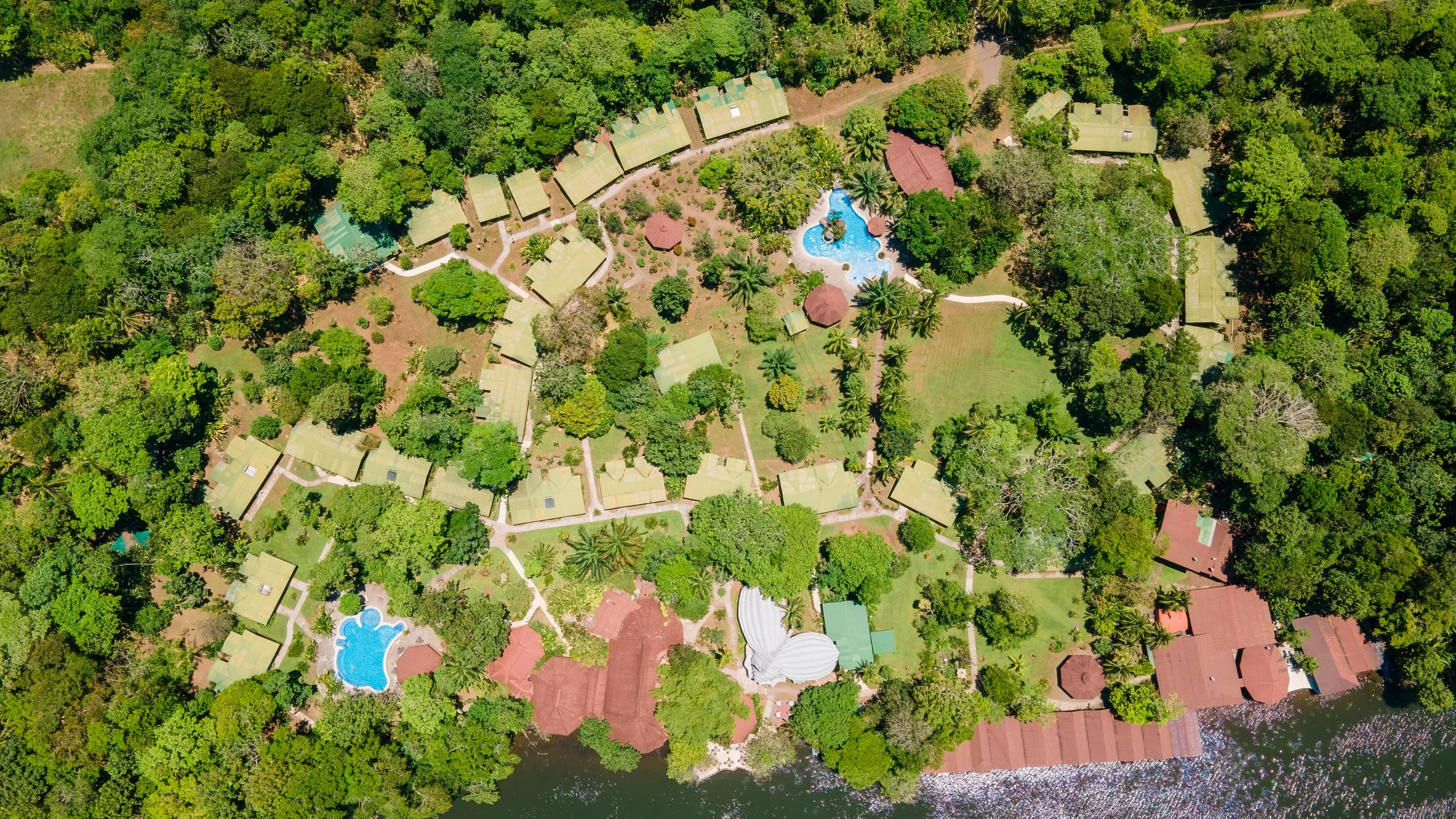 Das Cariblue Beach and Jungle Resort liegt eingebettet zwischen dichtem Regenwald und der Karibikküste bei Puerto Viejo und verbindet tropische Vegetation mit der Nähe zum Strand