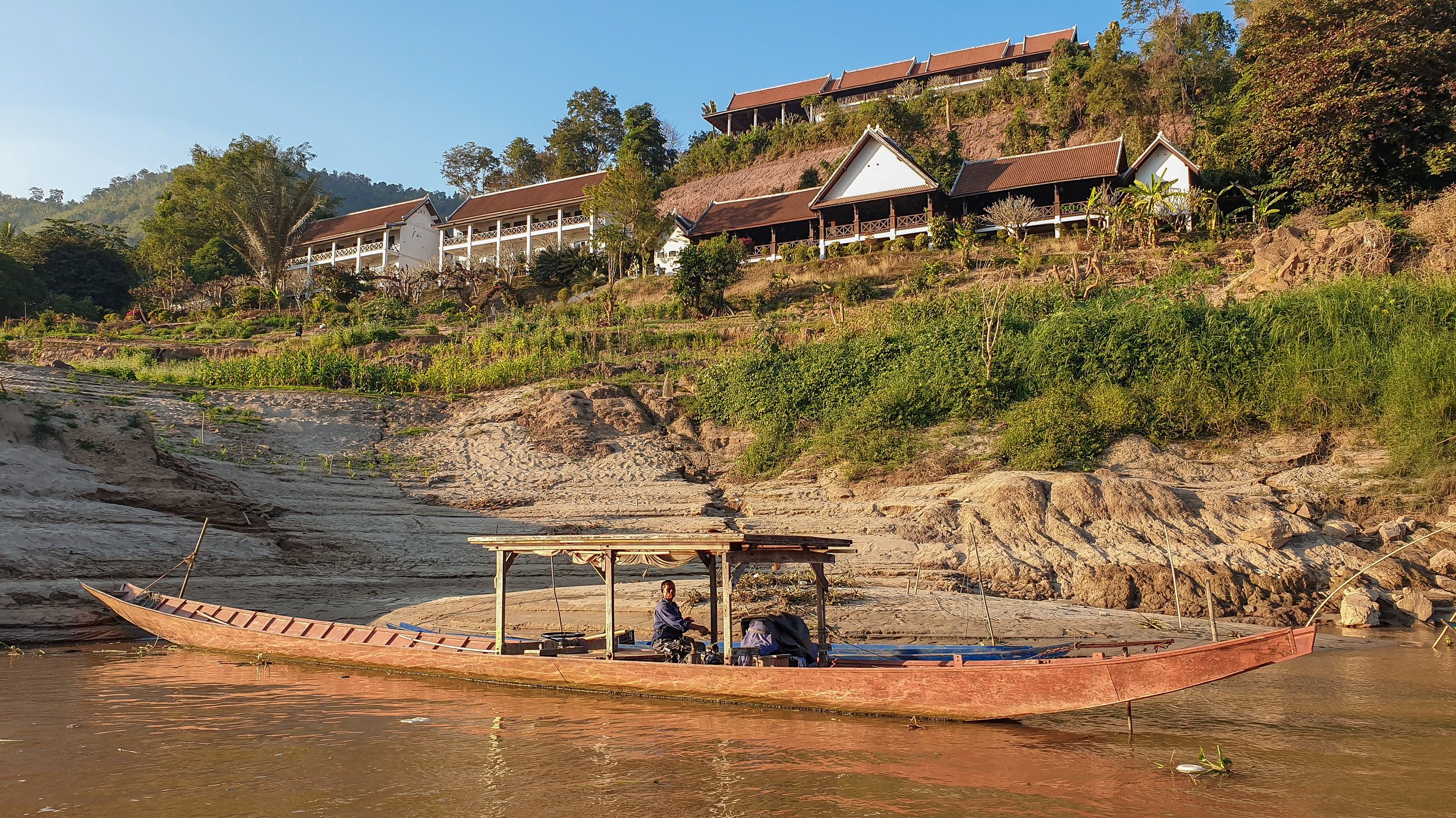 Das Leben am Mekong richtet sich nach Wasserstand, Strömung und den Jahreszeiten.
