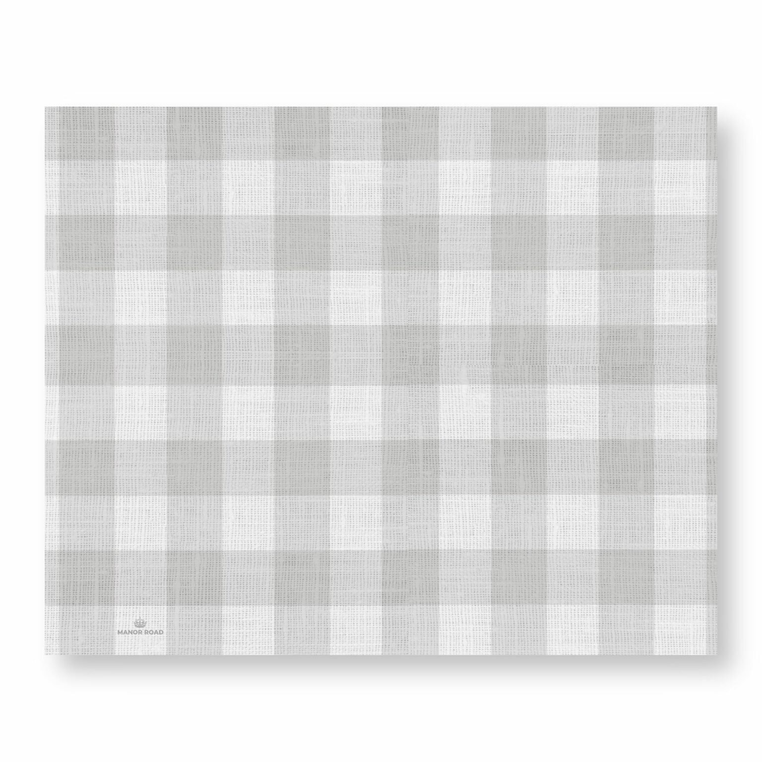 Paper Placemat Pad- Soft Grey- 30 Sheets