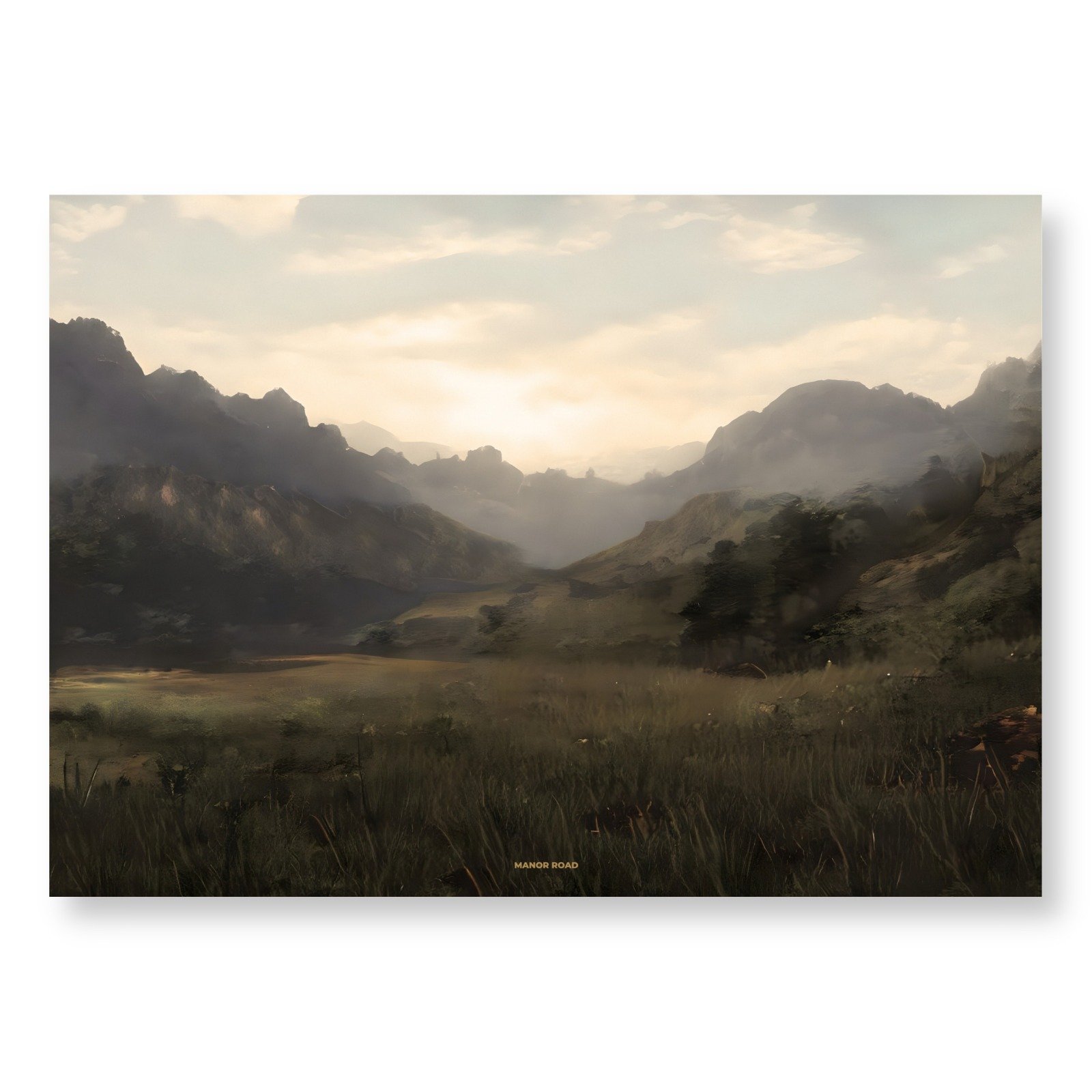 Grease Proof Paper- The Landscape- 20 Sheets