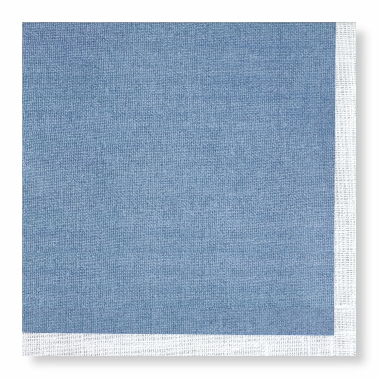Linen Blue Napkins- Dinner- Manor Road
